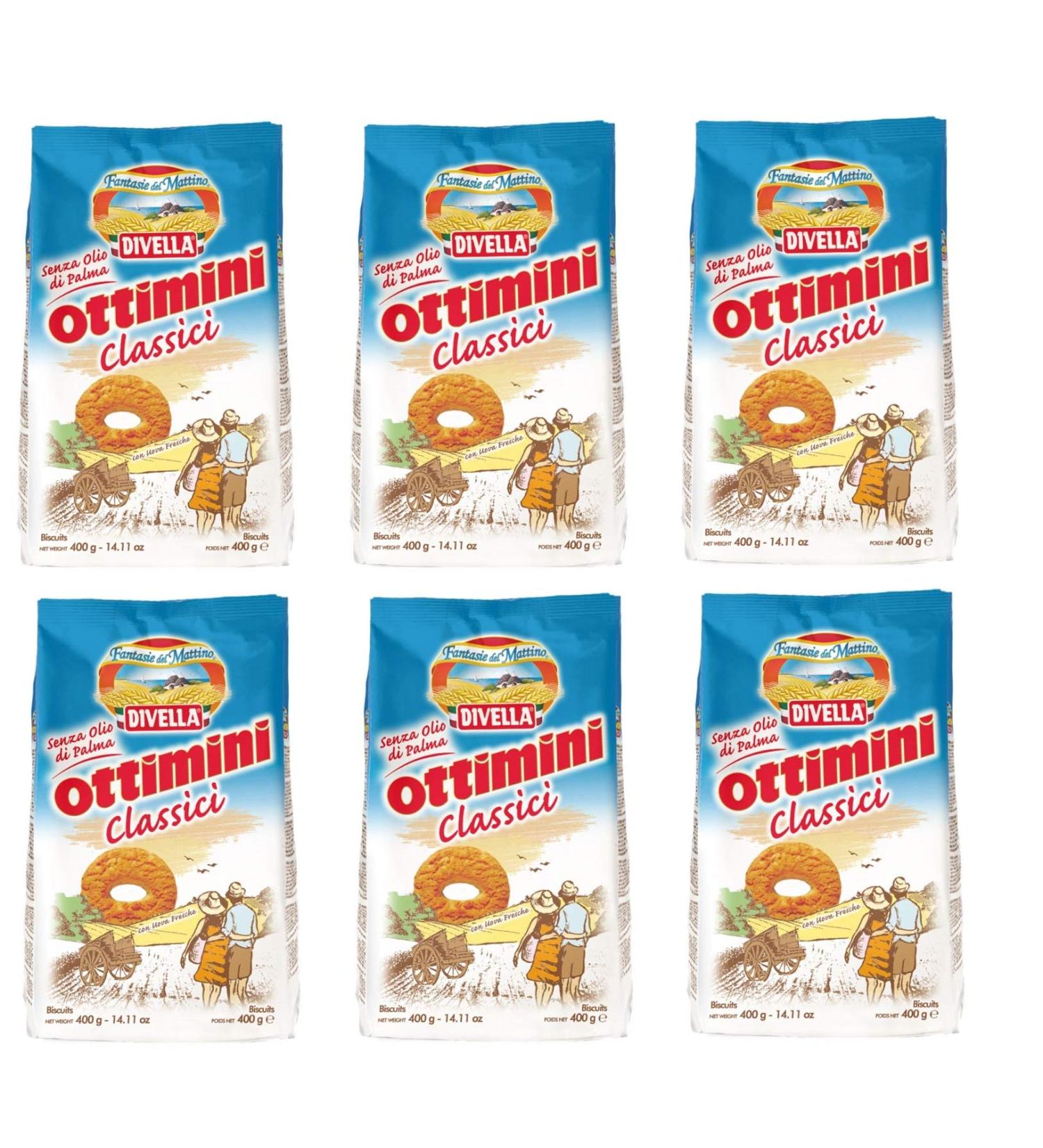 Divella Divella Ottimani Classici Fresh Egg Biscuits Set of 6 400 g