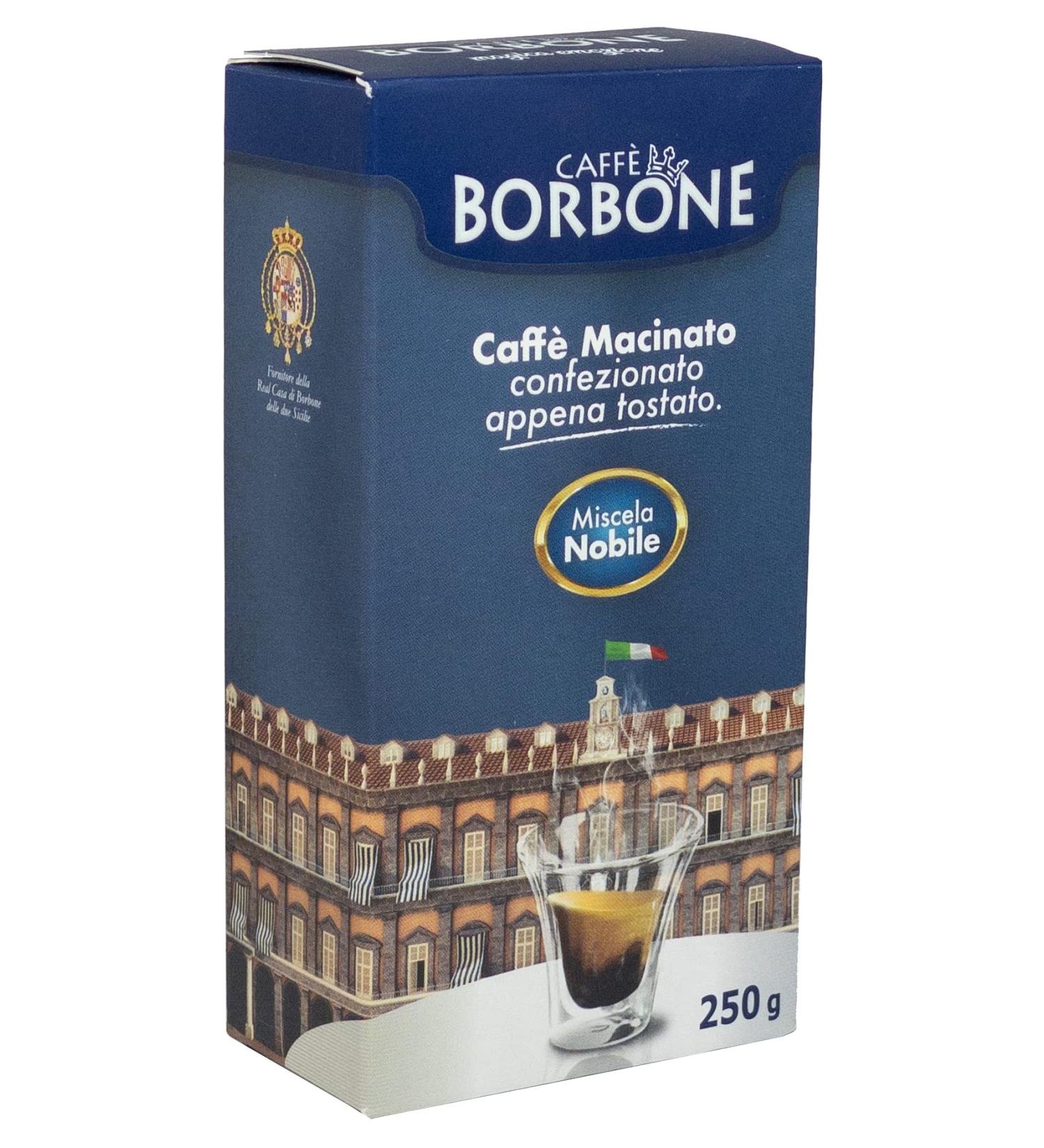 Italian Gourmet E.R. Borbone Miscela Nobile Gourmet Pulp 400 g Italian Espresso Ground Coffee 250 g Pack of 10 - Buy Online on GoSupps.com