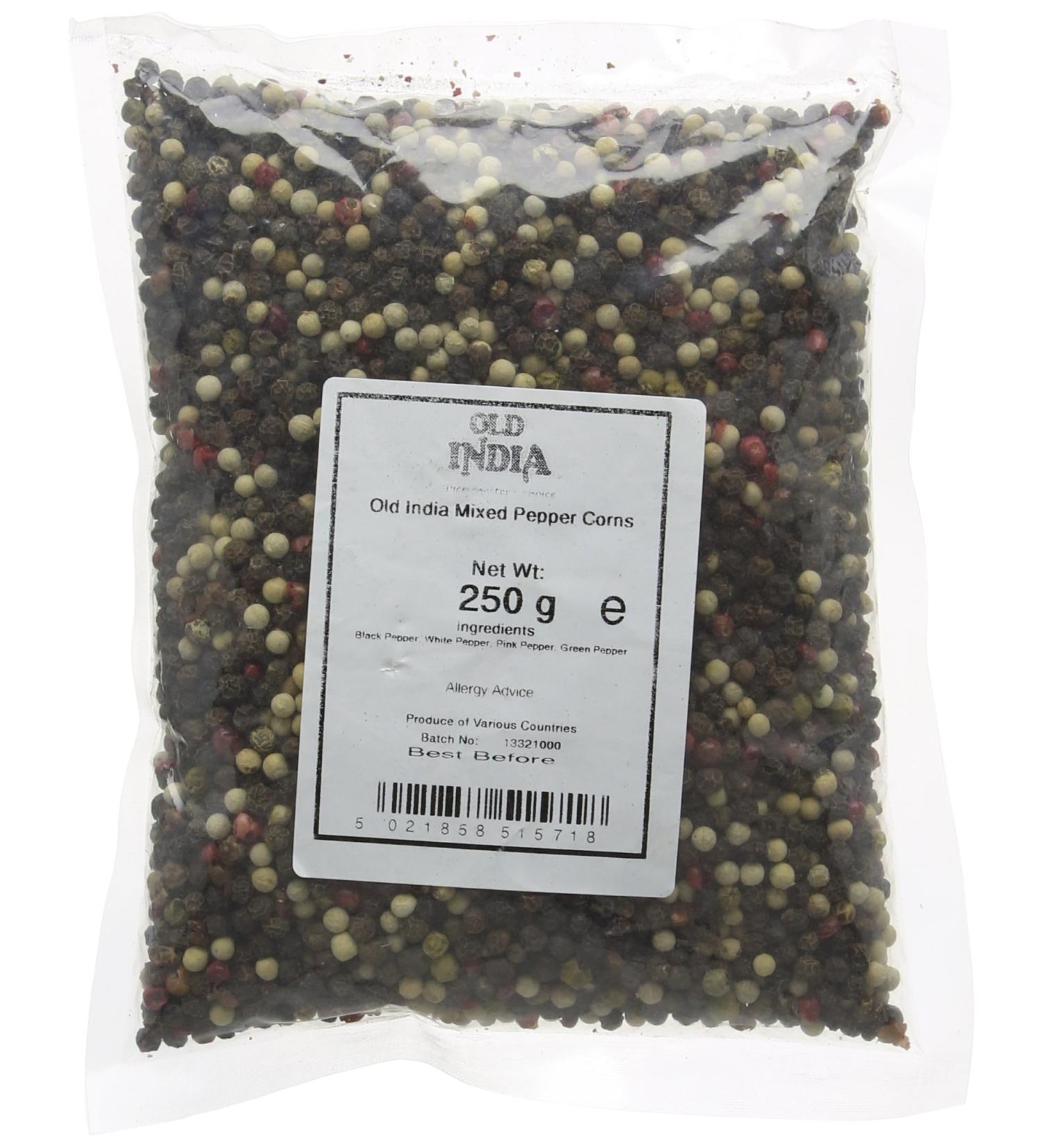 Old India Mixed Peppercorns 250g - Premium Quality Spice Blend - Buy Online on GoSupps.com