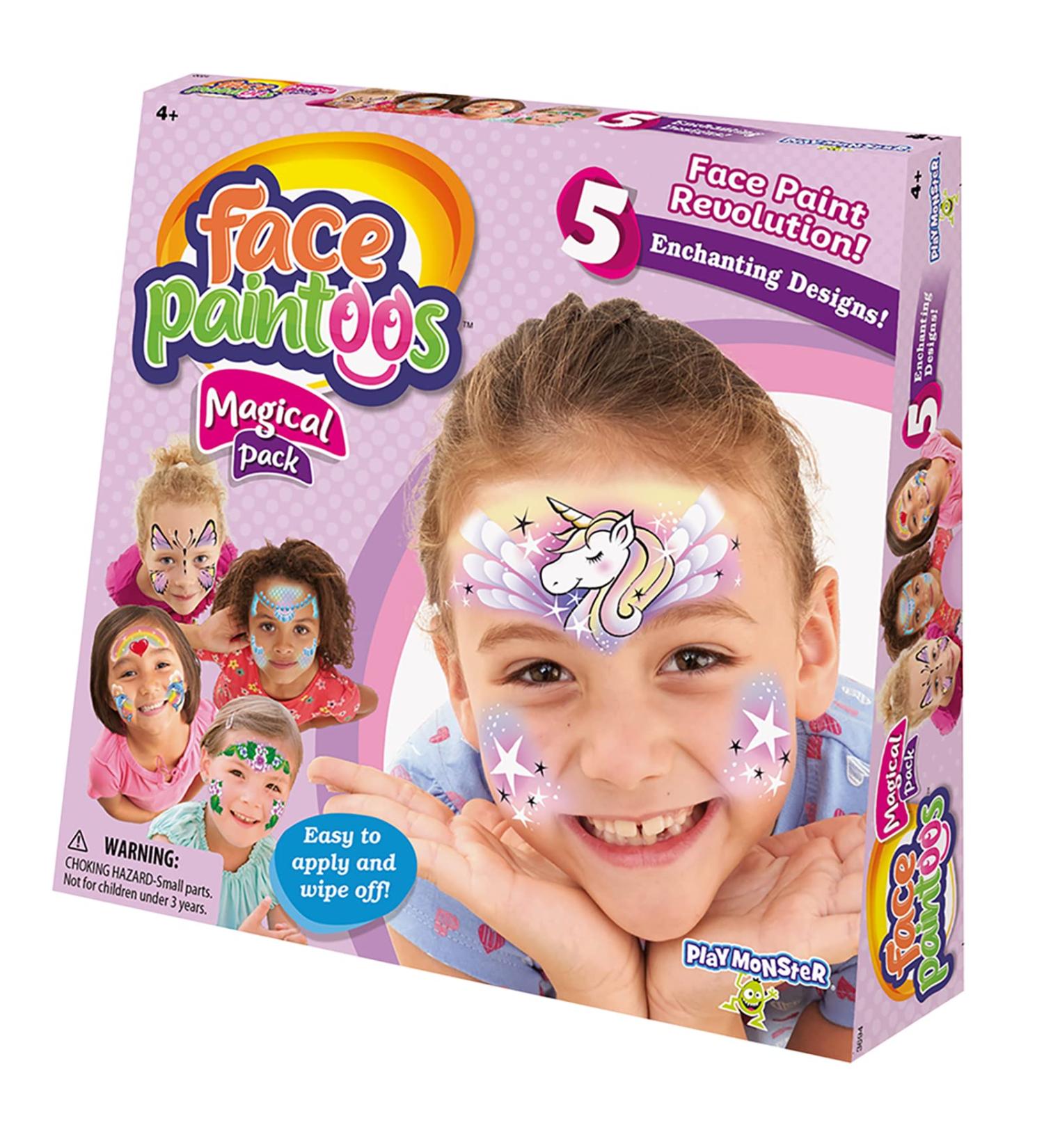 PlayMonster Face Paintoos Magical Pack - Creative Face Painting Kit - Buy Online on GoSupps.com