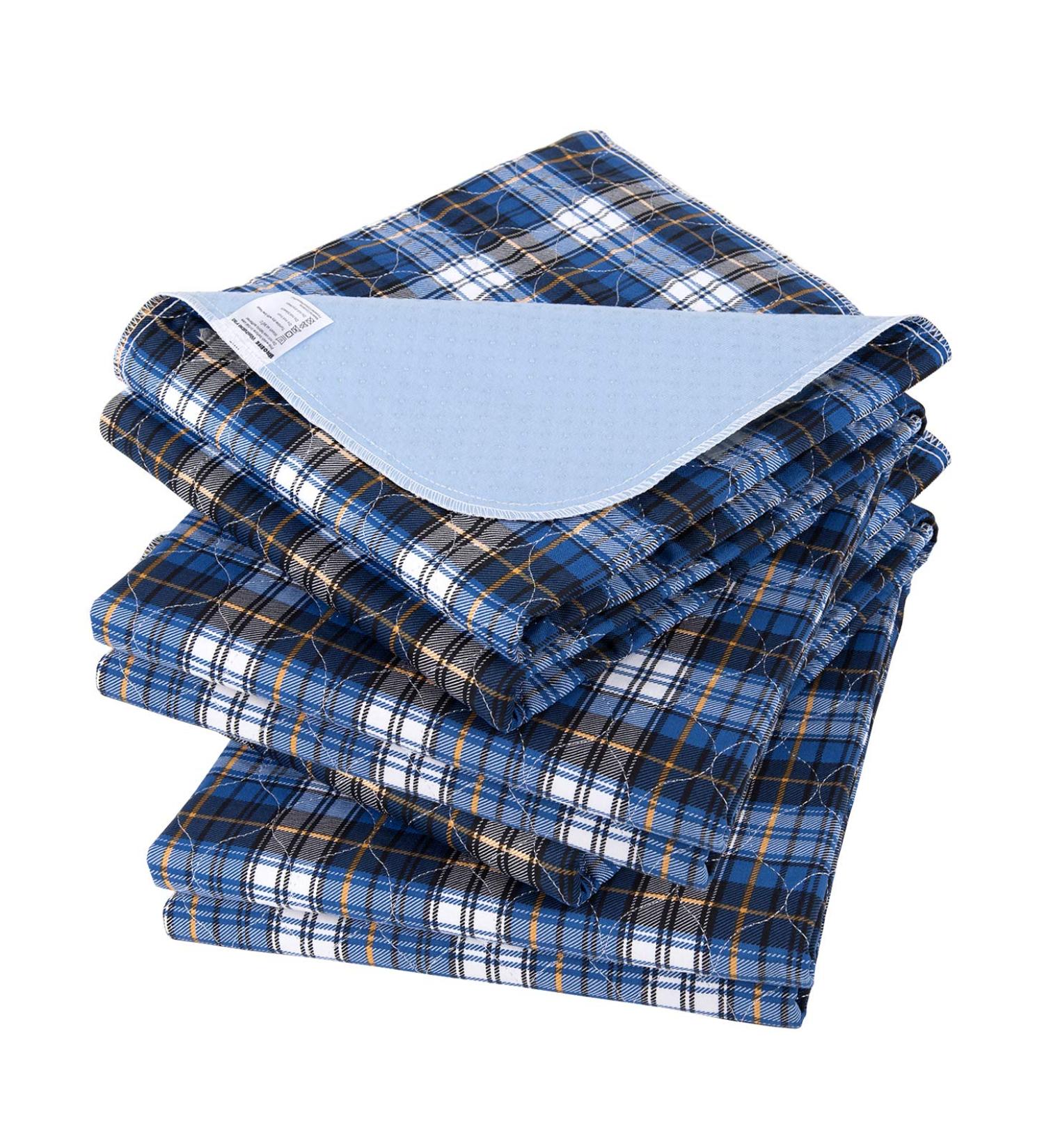 Non-Slip Washable Bed Pads for Incontinence - 18x24 (3 Pack) Waterproof for Kids, Adults, Dogs - Buy Online on GoSupps.com