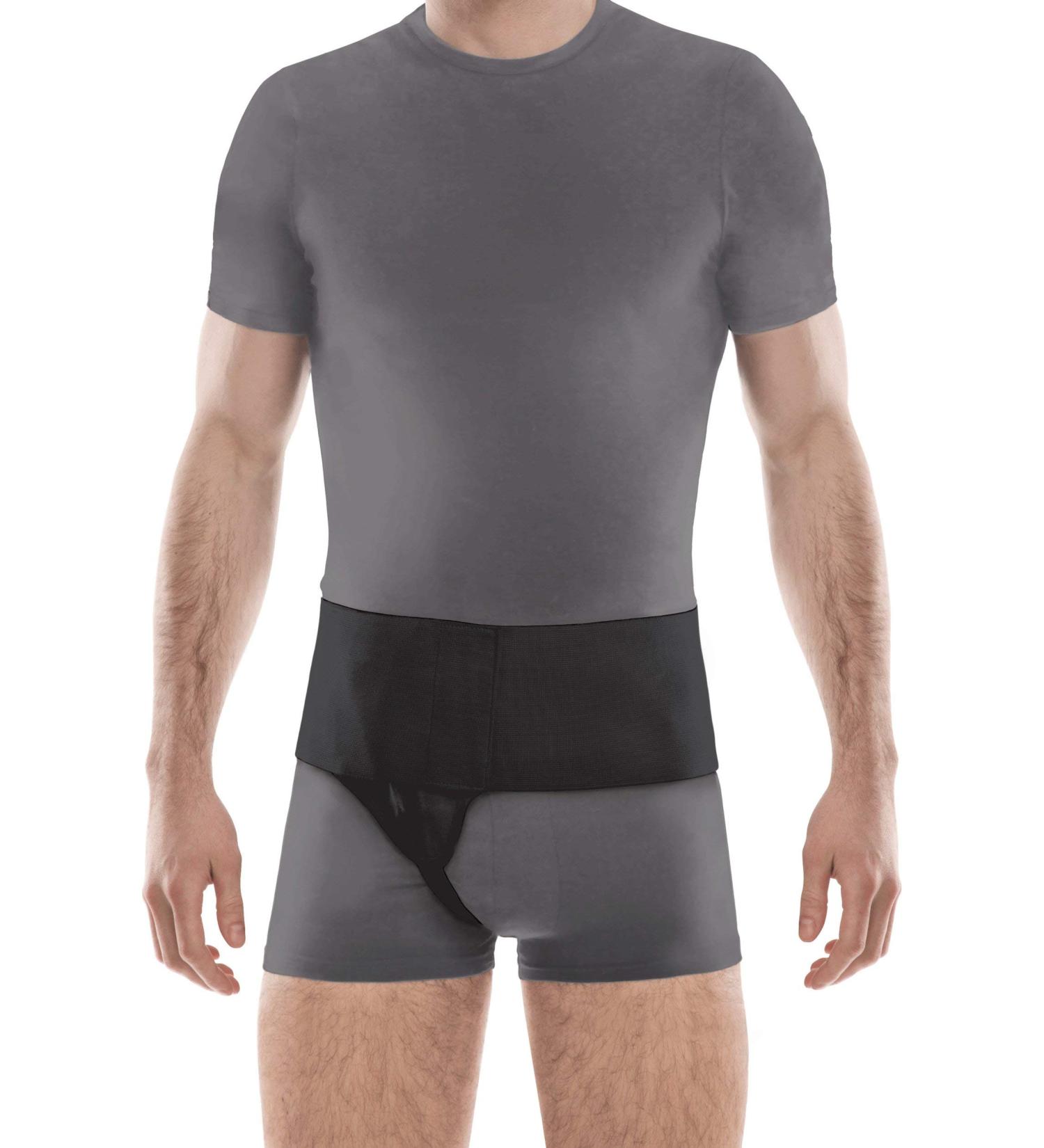 TOROS-GROUP Hernia Belt Support for Reducible Inguinal Hernias - Right Large Black Truss for Effective Relief | Worldwide Shipping - Buy Online on GoSupps.com