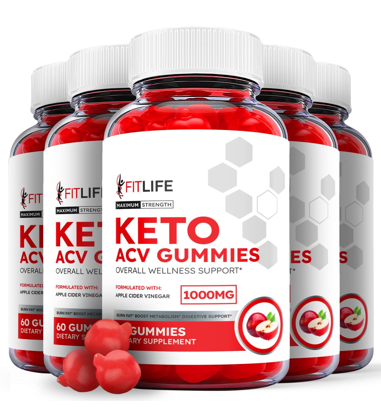 Fitlife Keto Gummies - Official Vegan Formula (300 Gummies) - Buy Online on GoSupps.com