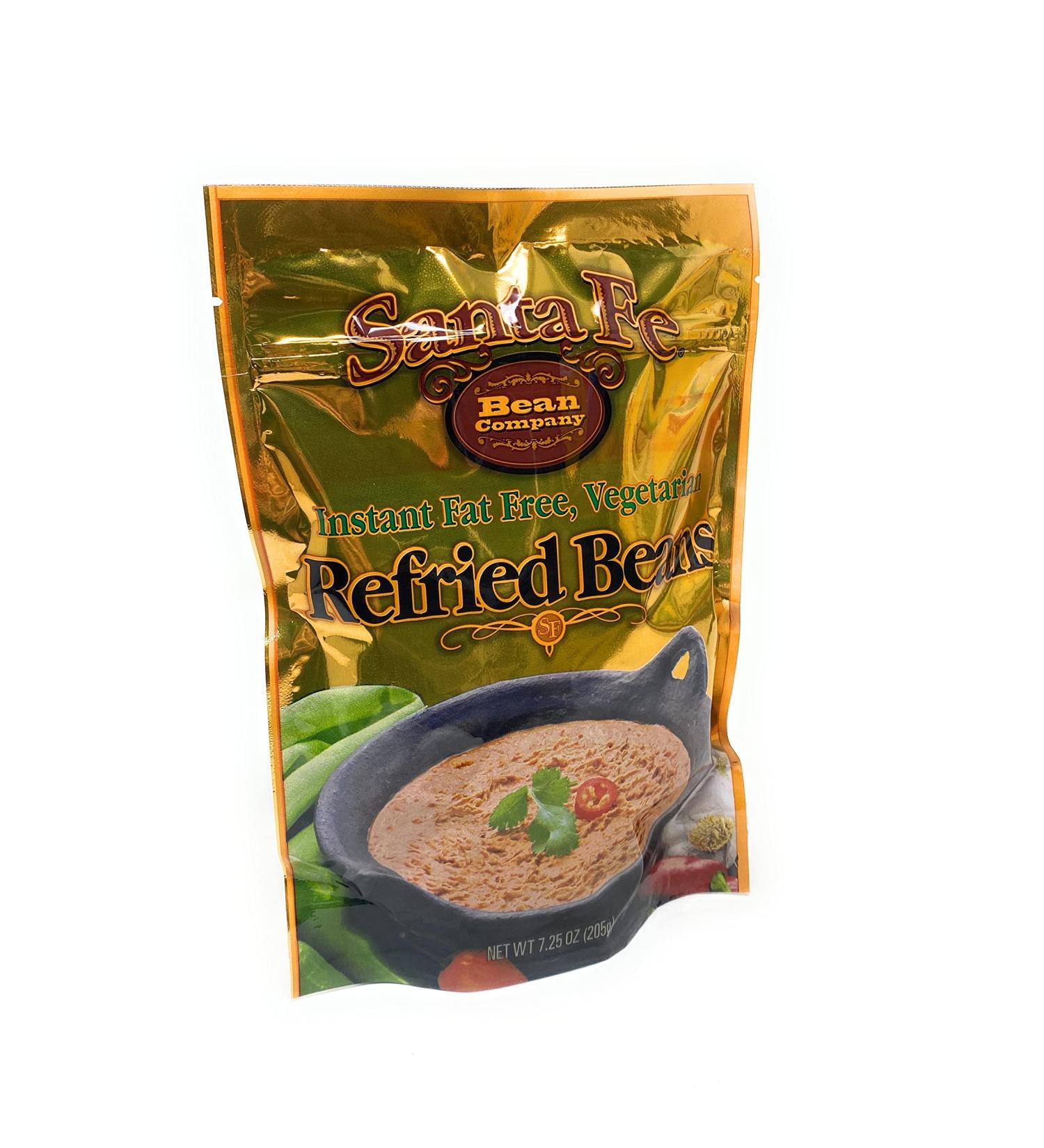 Santa Fe Food Company Santa Fe Bean Company Dehydrated Vegetarian Refried Beans 7.25oz - 1 bag - Product of USA, 7.25 Ounce (Pack of 1)