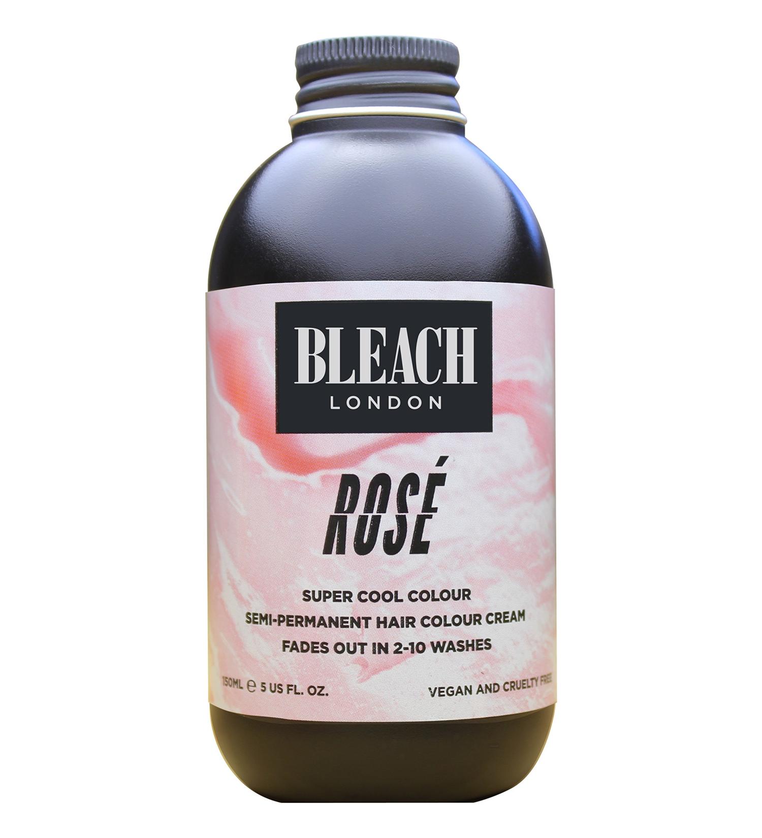 Bleach London Semi-Permanent Hair Colour Cream 150 ml Rose