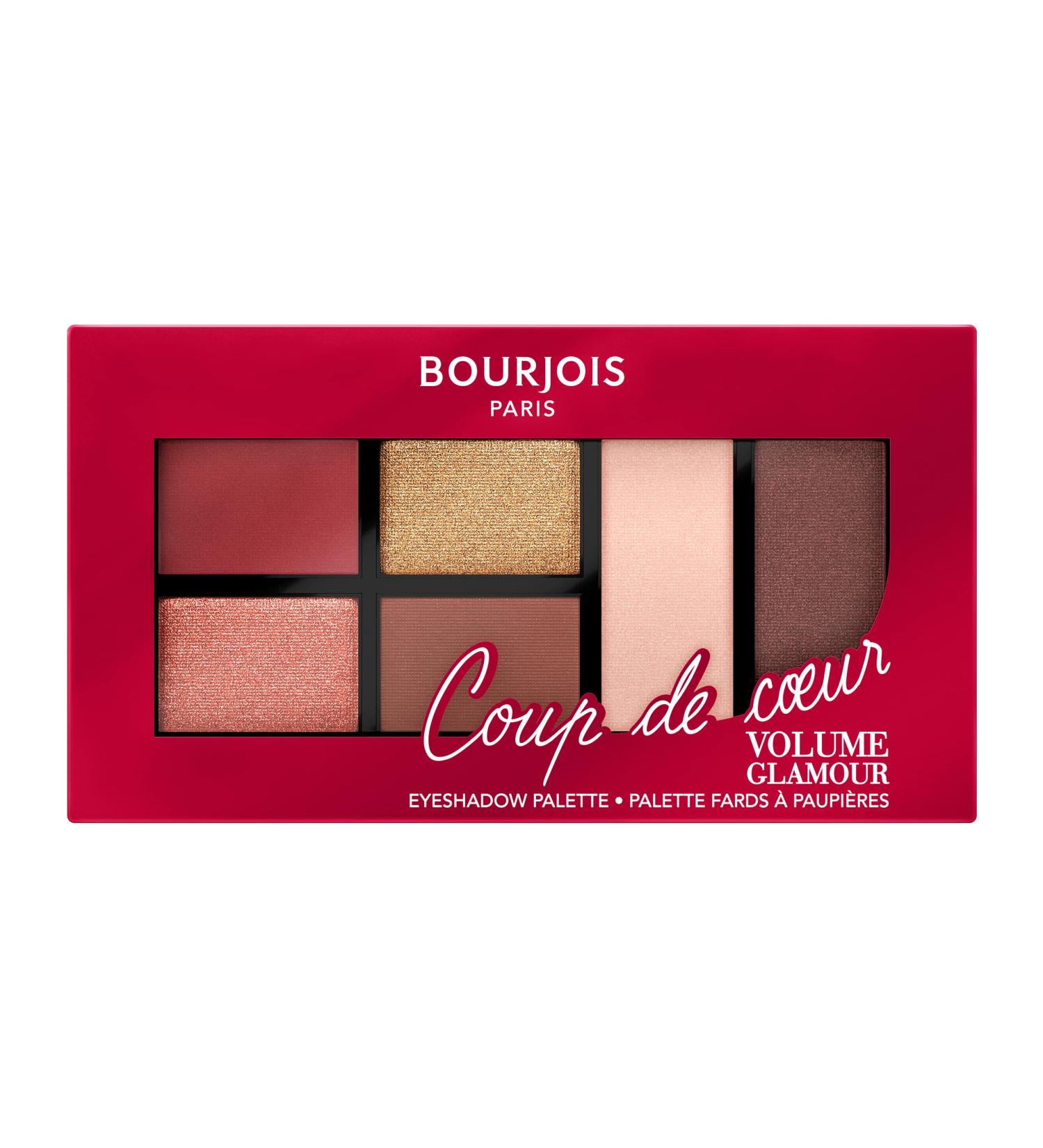 Bourjois Volume Glamour Coup de Coeur Eyeshadow Palette 001 Intense Look 001 Intense Look 1 piece (1 pack)