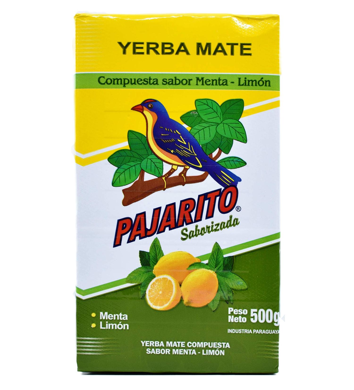 Pajarito Yerba Mate Menthe et Citron 500 g (Lot de 1) - Buy Online on GoSupps.com
