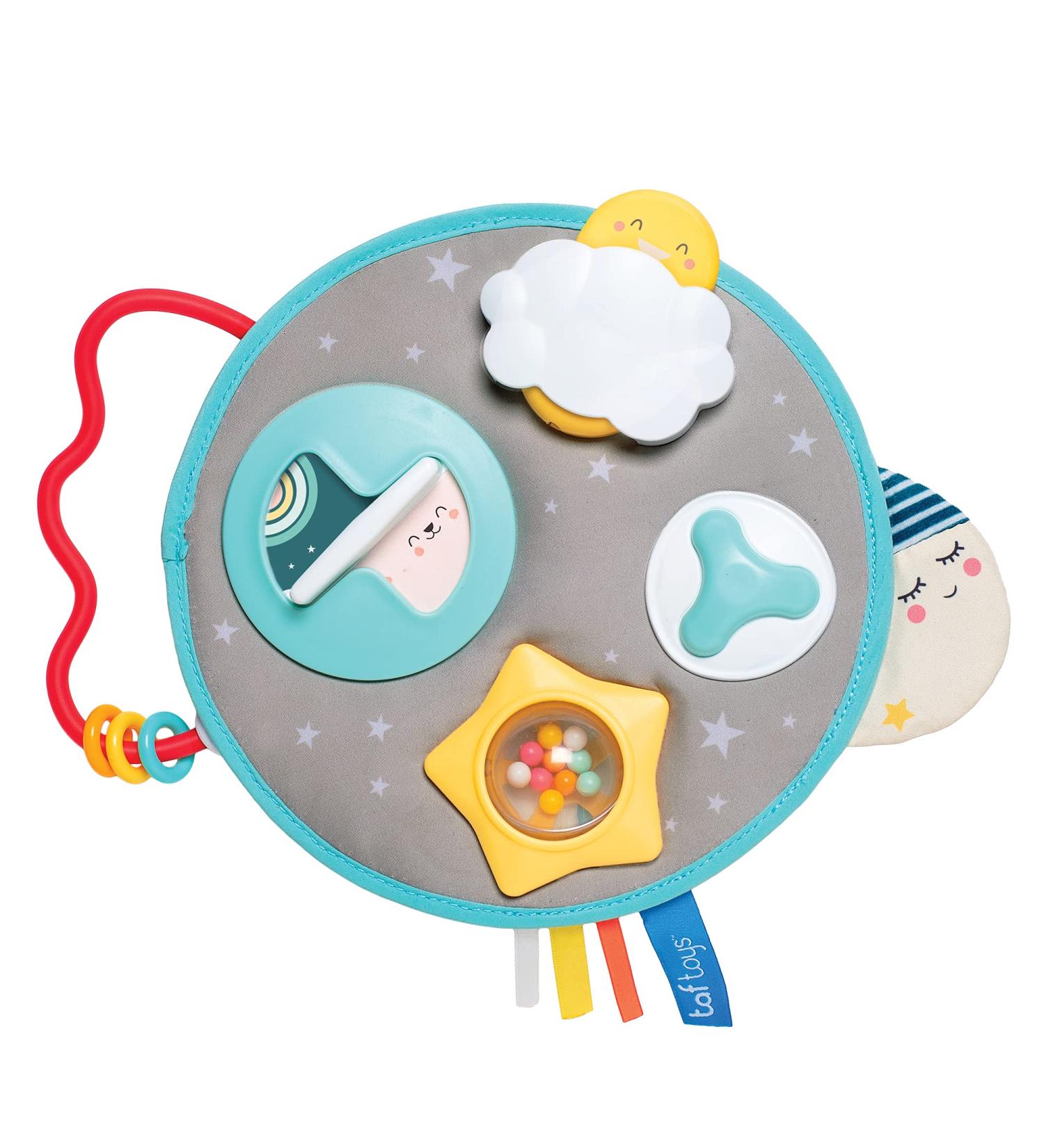 Baby Steps Mini Activity Center & Play Mat - Sensory Table, Tummy Time & Stroller Toys for Infants | Hand-Eye Coordination & Early Development Gifts - Buy Online on GoSupps.com