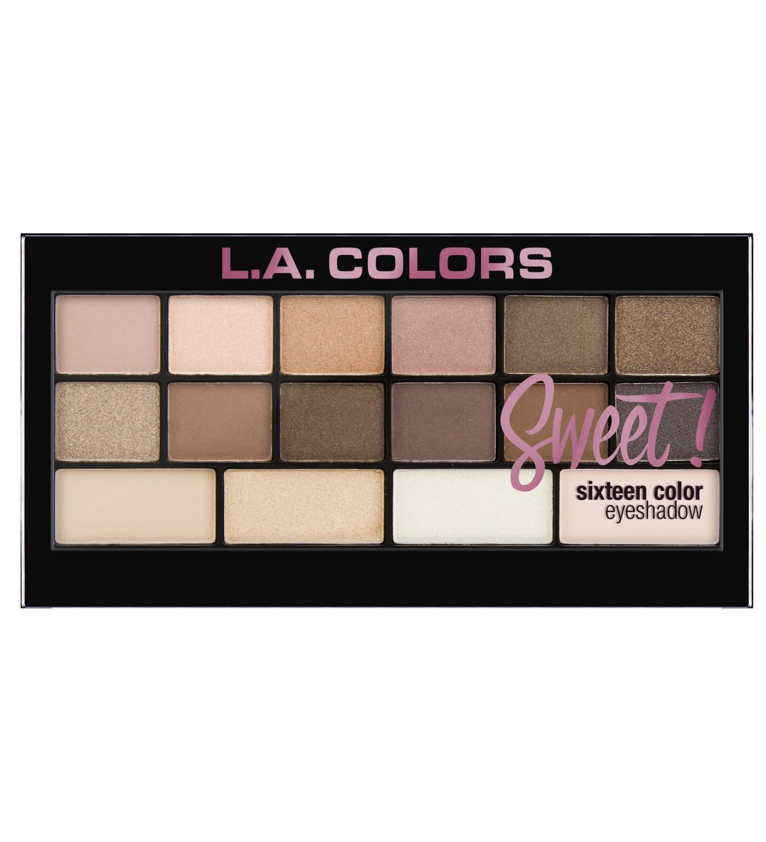 L.A. COLORS Sweet! 16 Color Eyeshadow Charming C30465 Charming 1 Ounce (Pack of 1)