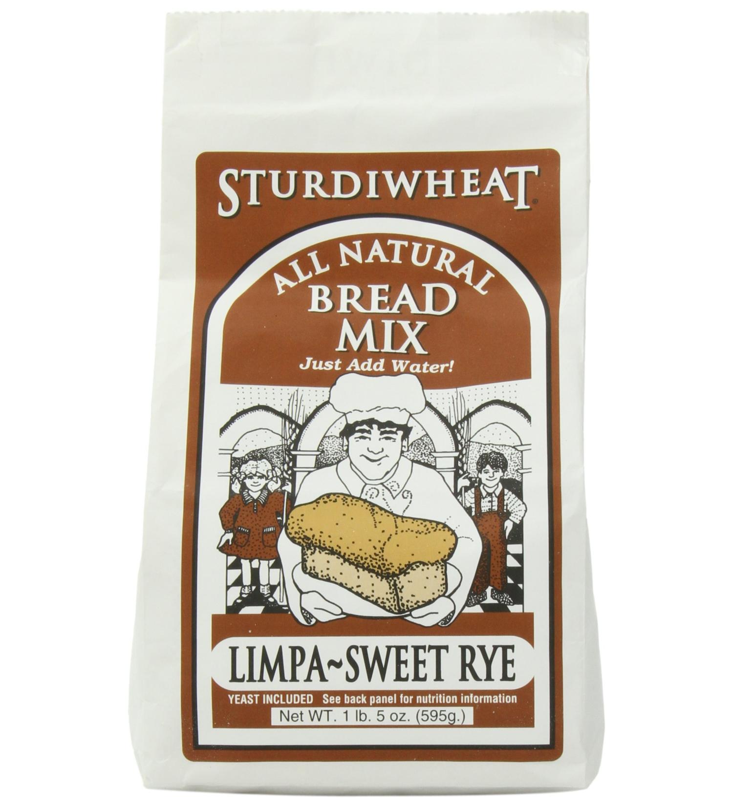 Sturdiwheat Limpa Sweet Rye Bread - 1.31 lbs (Pack of 4) | Authentic Scandinavian Recipe - Buy Online on GoSupps.com