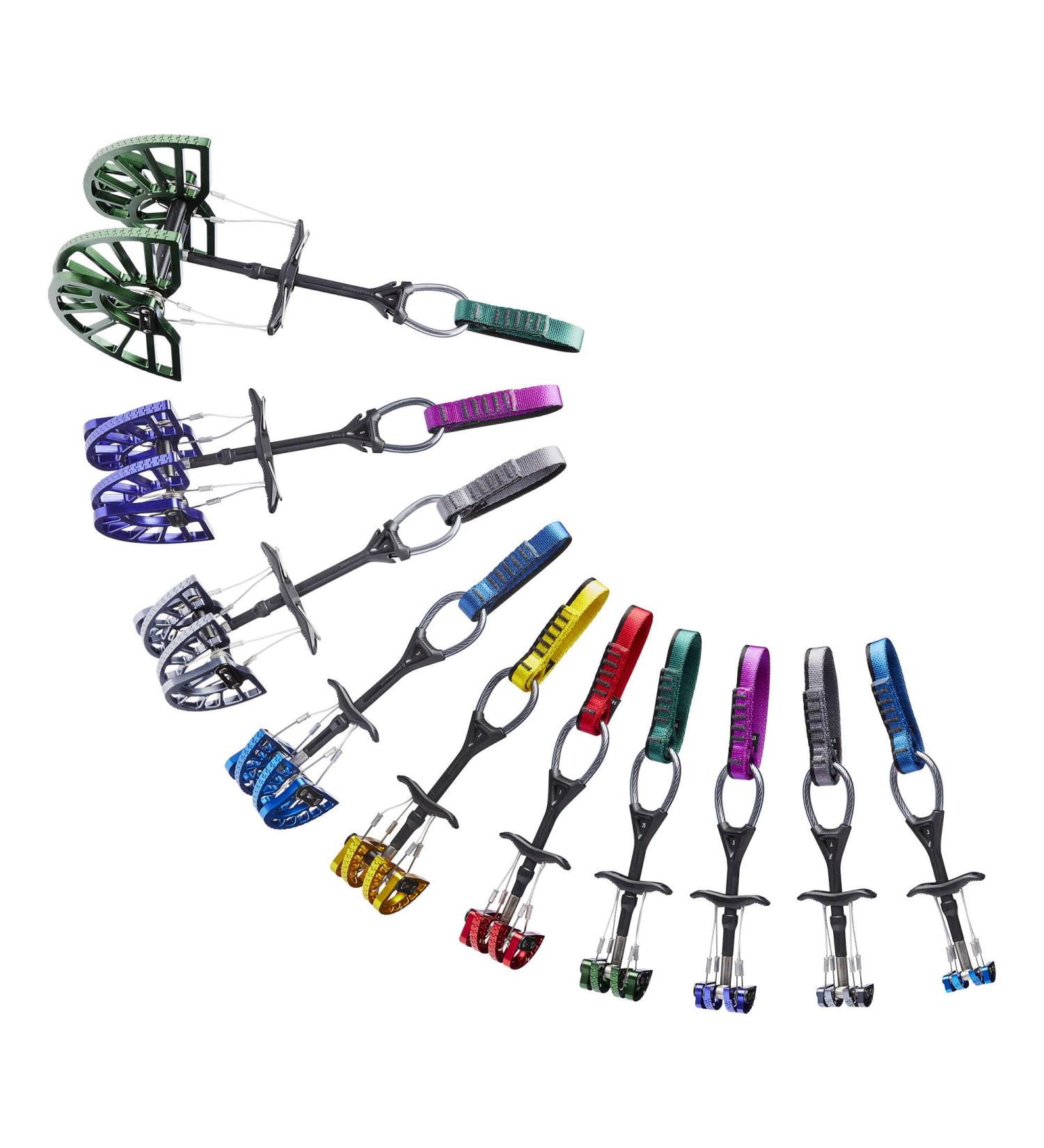 Black Diamond Camalot C4 Cam Sets with Free Climbing DVD ($29.95 Value) .3 to 3 (7 Cams)