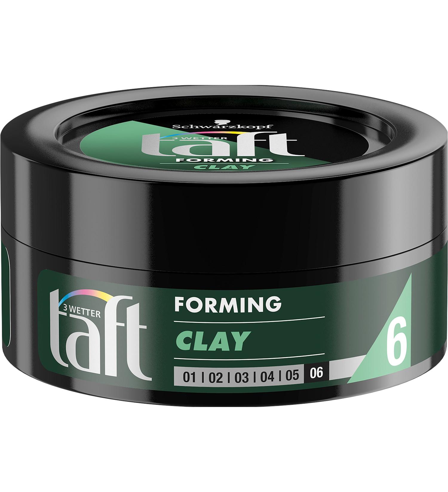 Buy Schwarzkopf 3 Weather Taft Forming Clay (Hold 6) - Pack of 5 (375 ml) | International Shipping Available - Buy Online on GoSupps.com