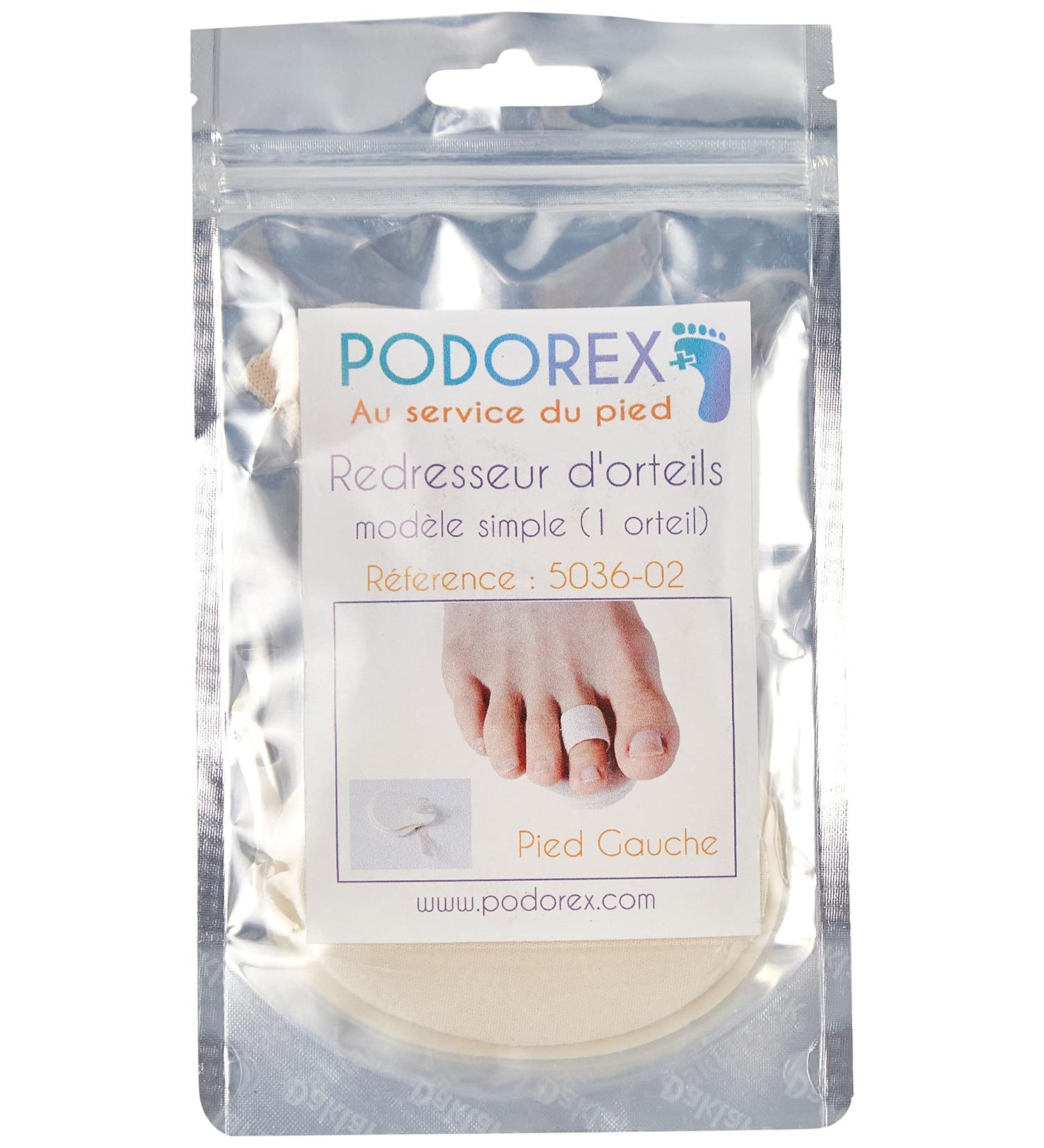 Podorex Rectifier 1 Toe Adjustable Left - Enhance Comfort & Support | International Shipping Available - Buy Online on GoSupps.com