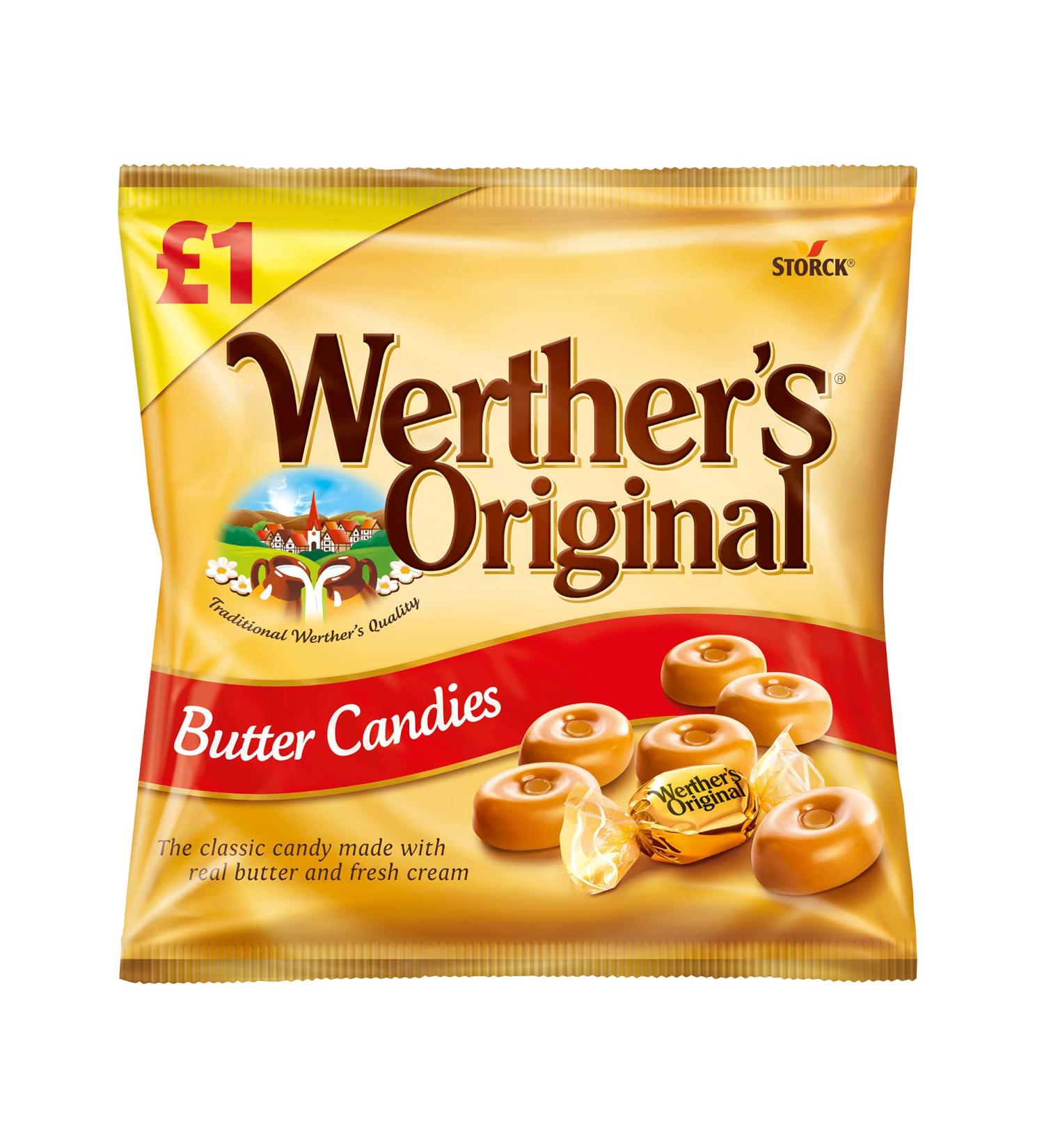 Werther's Original Butter Candies 110g - Buy Online on GoSupps.com