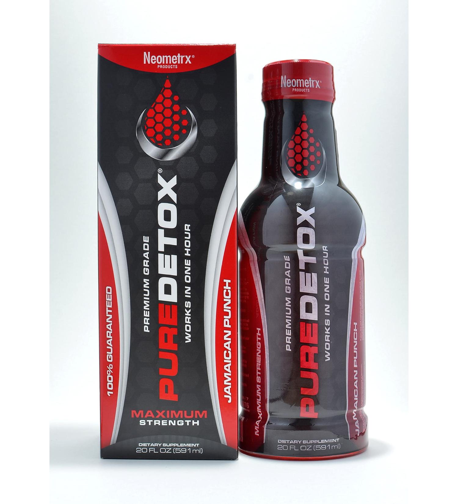 Neometrx Same-Day Maximum Strength Detox Drink Jamaican Punch Flavor 20 Fl Oz - Pack of 1 - Buy Online on GoSupps.com