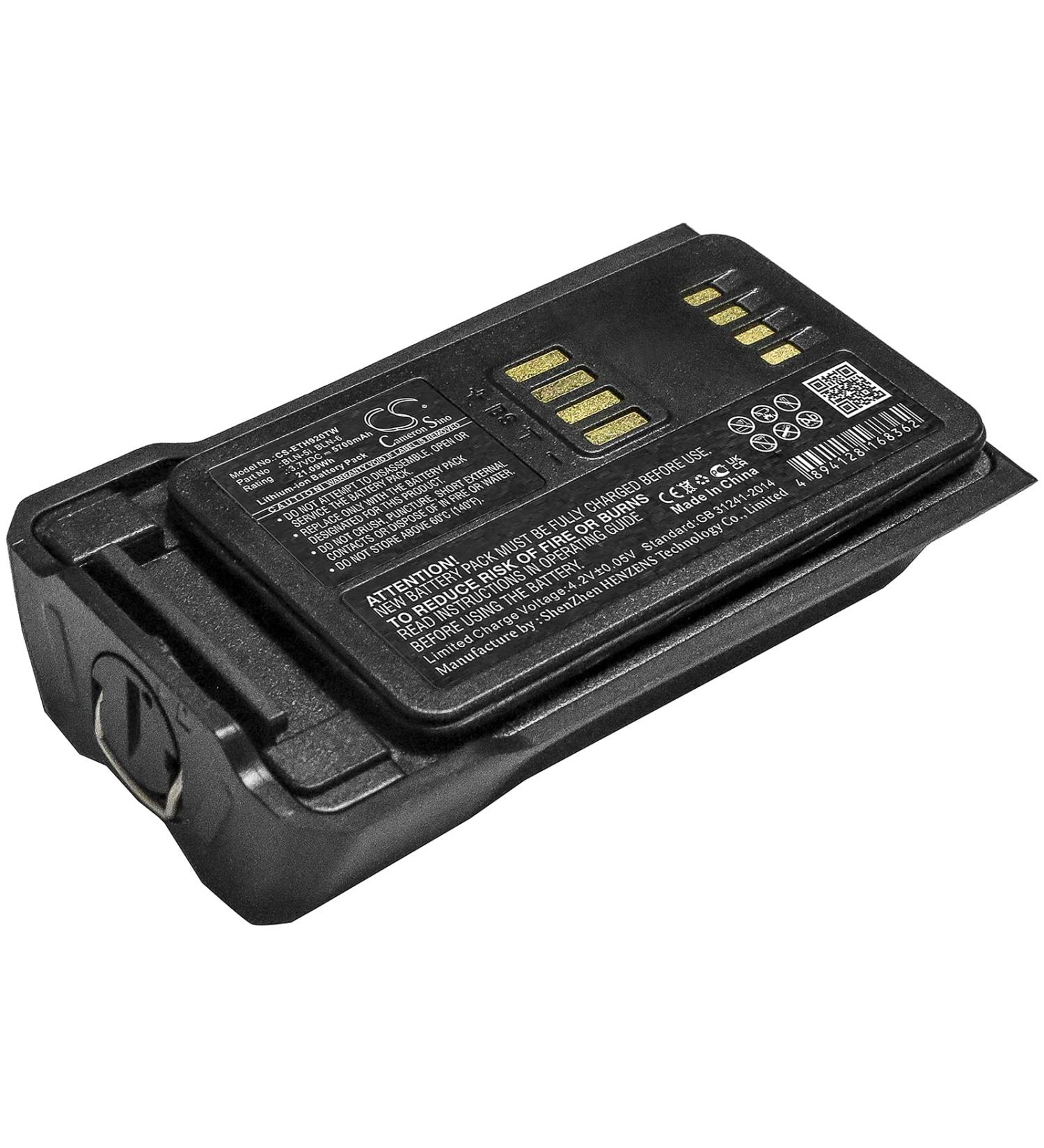 5700mAh Replacement Battery for EADS BLN-5i BLN-6 THR9 THR9 C-30 THR9i - International Shipping Available - Buy Online on GoSupps.com