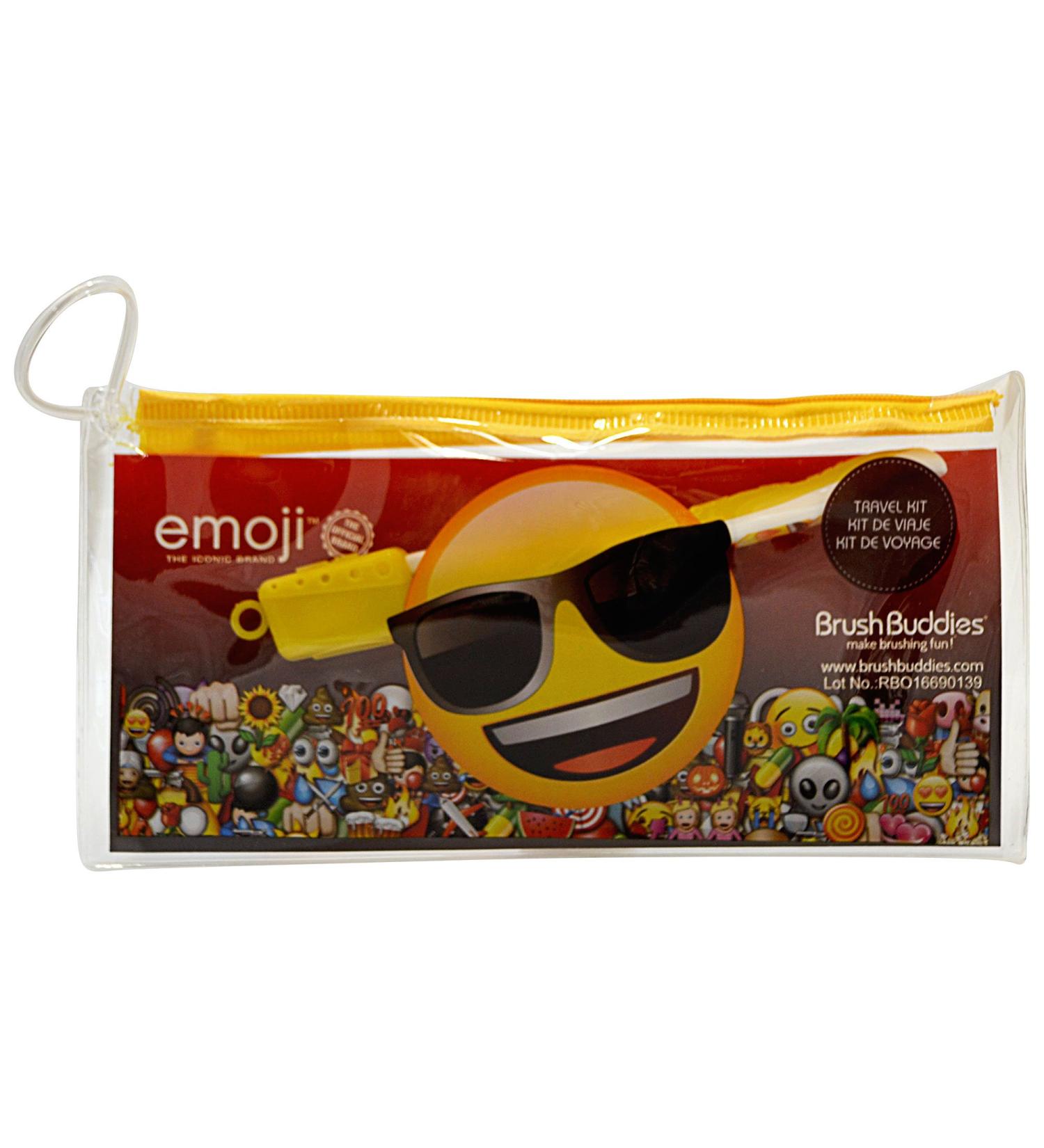 Emoji Eco Travel Kit - Brush Buddies - Buy Online on GoSupps.com