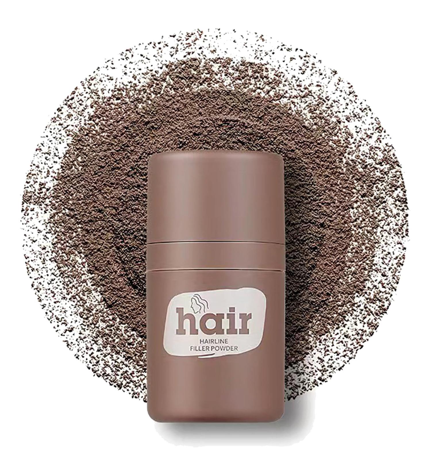 Hairline Powder - Root Touch Up Hair Powder - Gray Hair Coverage Hair - Waterproof Longlasting Thicken Fill Hair Volume - Sweatproof Natural Colour Looking Modification - Quick Cover Up (DARK BROWN) - Buy Online on GoSupps.com