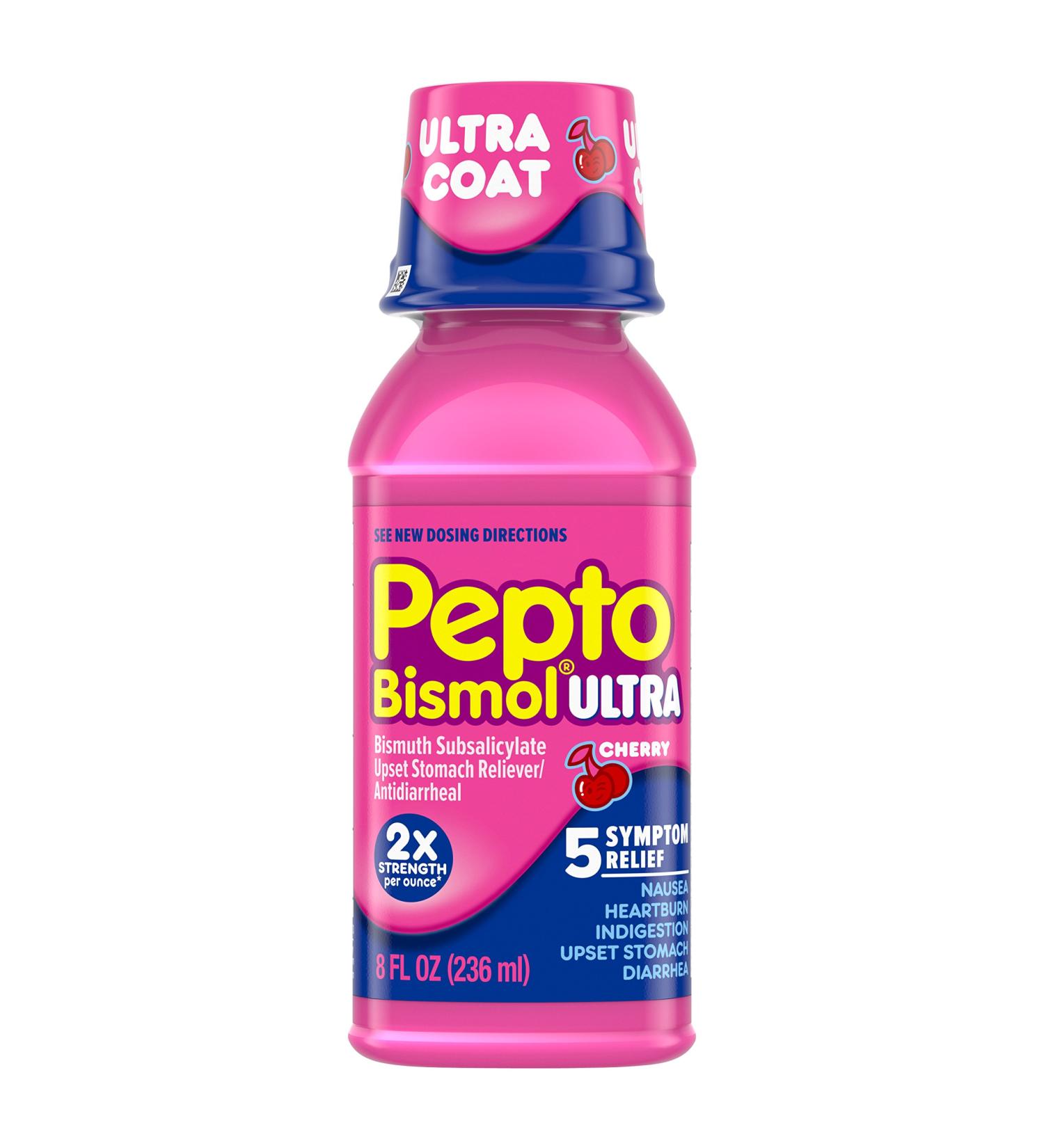 Diarrhea Relief Medicine Cherry 8 Fl Oz