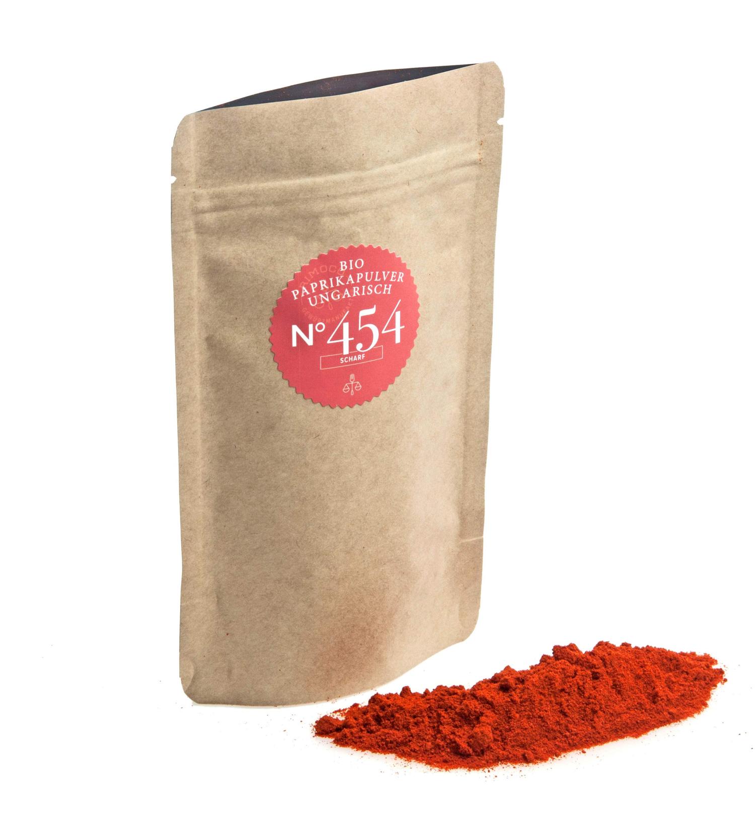 Rimoco N 454 Organic Hungarian Paprika Powder - 1000g Fiery & Fruity | DE- KO-007 | Premium Spice for International Shipping - Buy Online on GoSupps.com