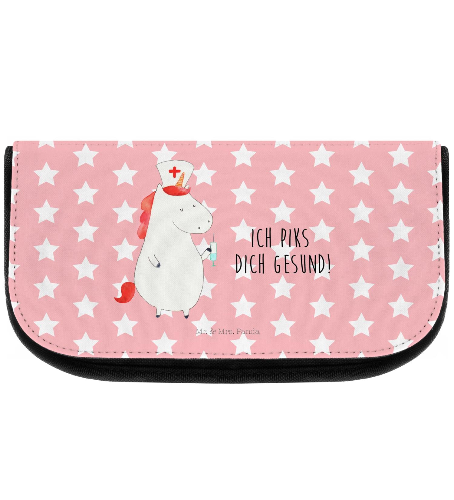 Mr. & Mrs. Panda Unicorn Nurse Cosmetic Bag - Perfect Gift for Nurses | Makeup & Cultural Bag - Buy Online on GoSupps.com