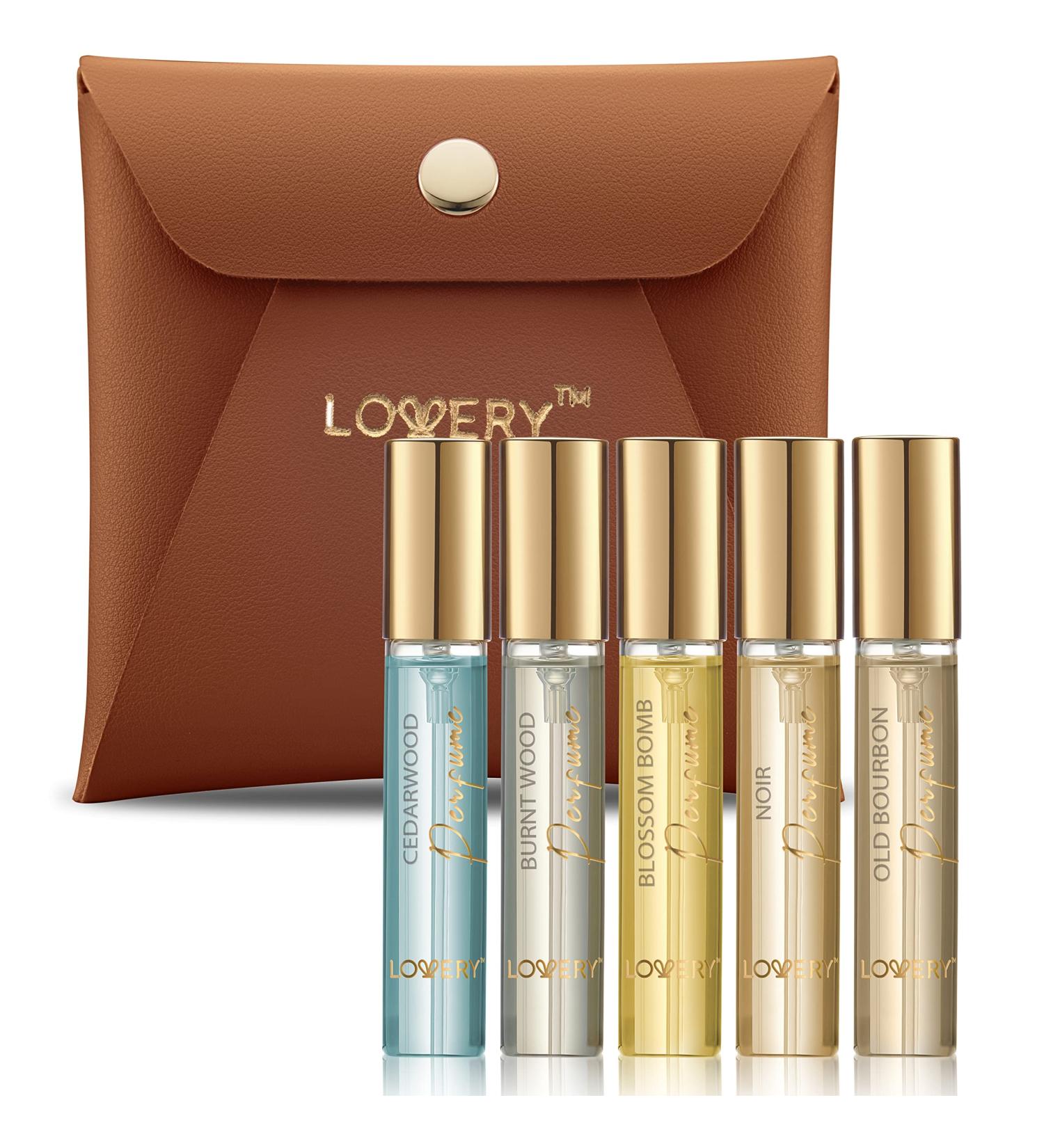 Valentines Day Gift Mini Perfumes for Women Perfume Gift Set Woody Floral Women's Fragrances Perfume Set 10ml Bottle Samples Womens Perfume Sampler Sets Man Cologne for Men Mini Travel Toiletries Luggage - Buy Online on GoSupps.com