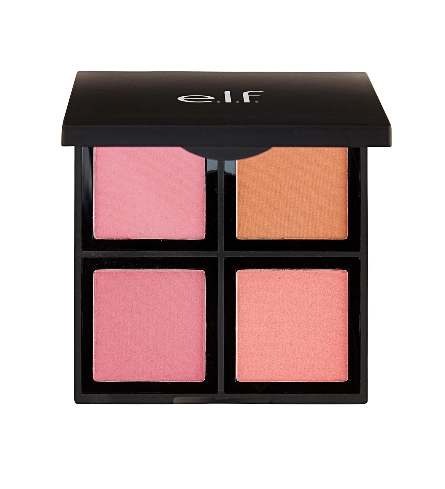 e.l.f. Cosmetics Powder Blush Palette - Long-Lasting Pigment with 4 Beautiful Shades - Buy Online on GoSupps.com