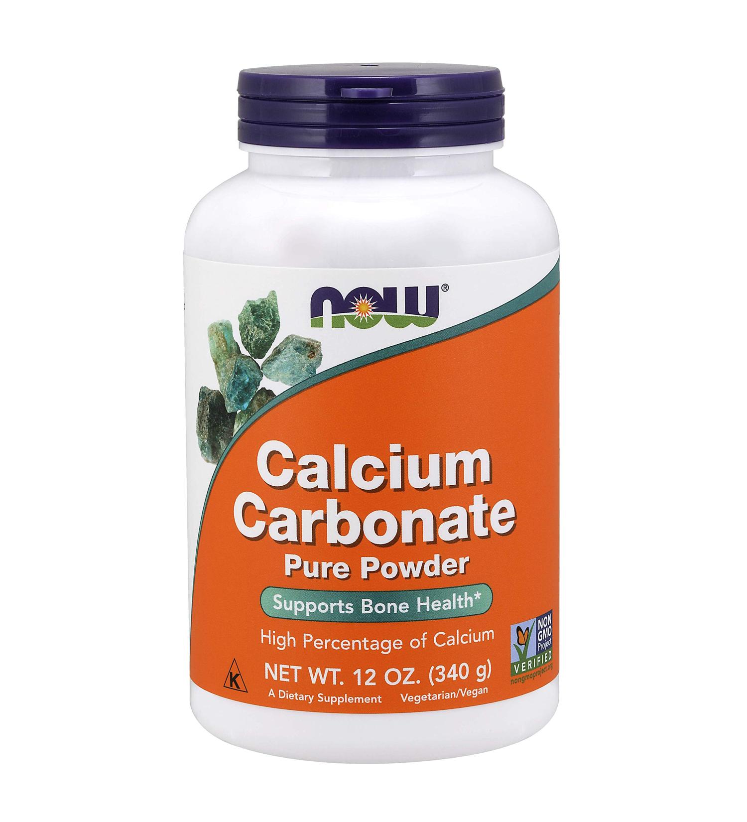 Now Foods Calcium Carbonate PWD 12 Ounce 12.0 Ounce
