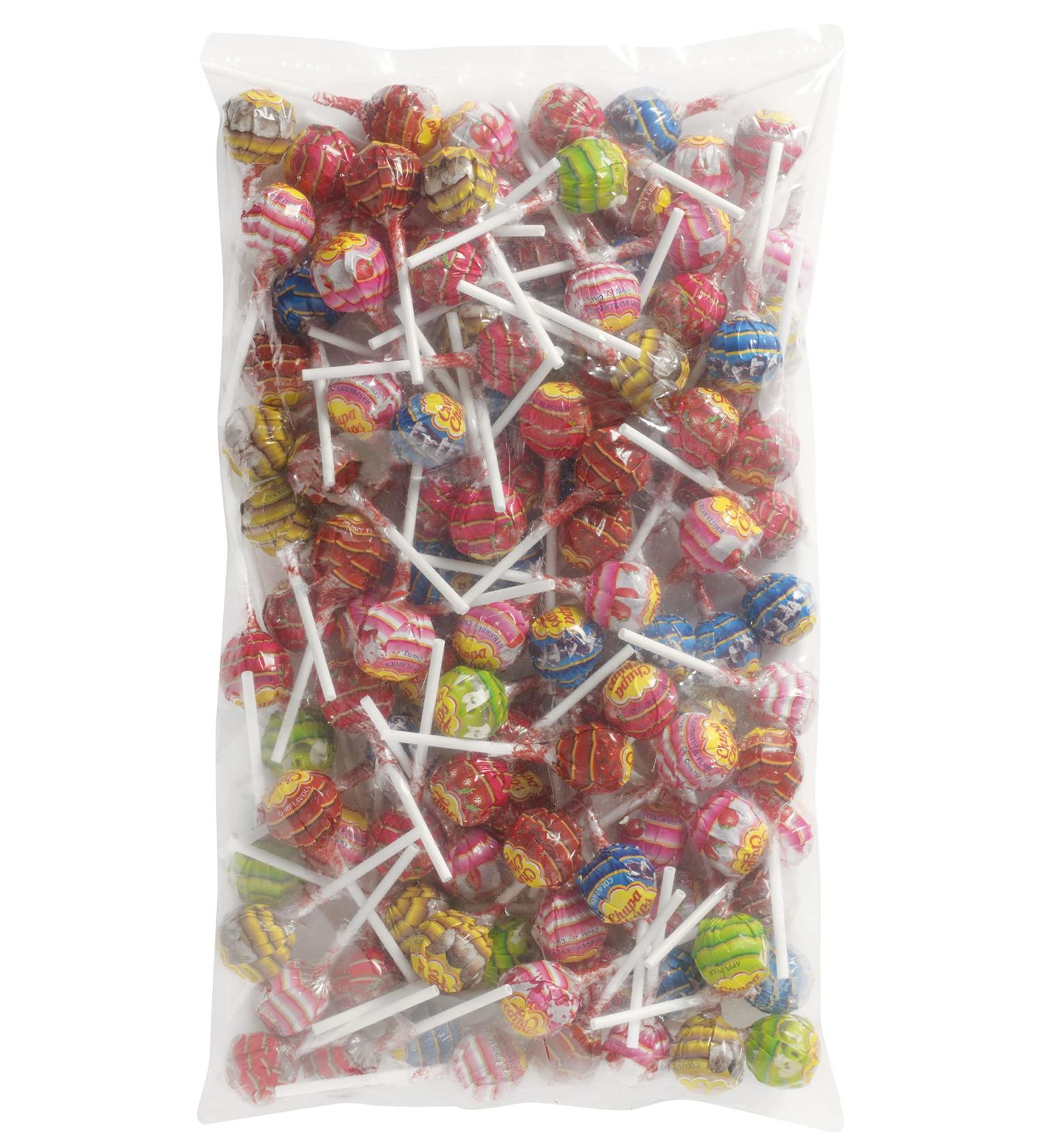 Chupa Chups The Best of x100 Lollipops. Assorted Sent At Random.