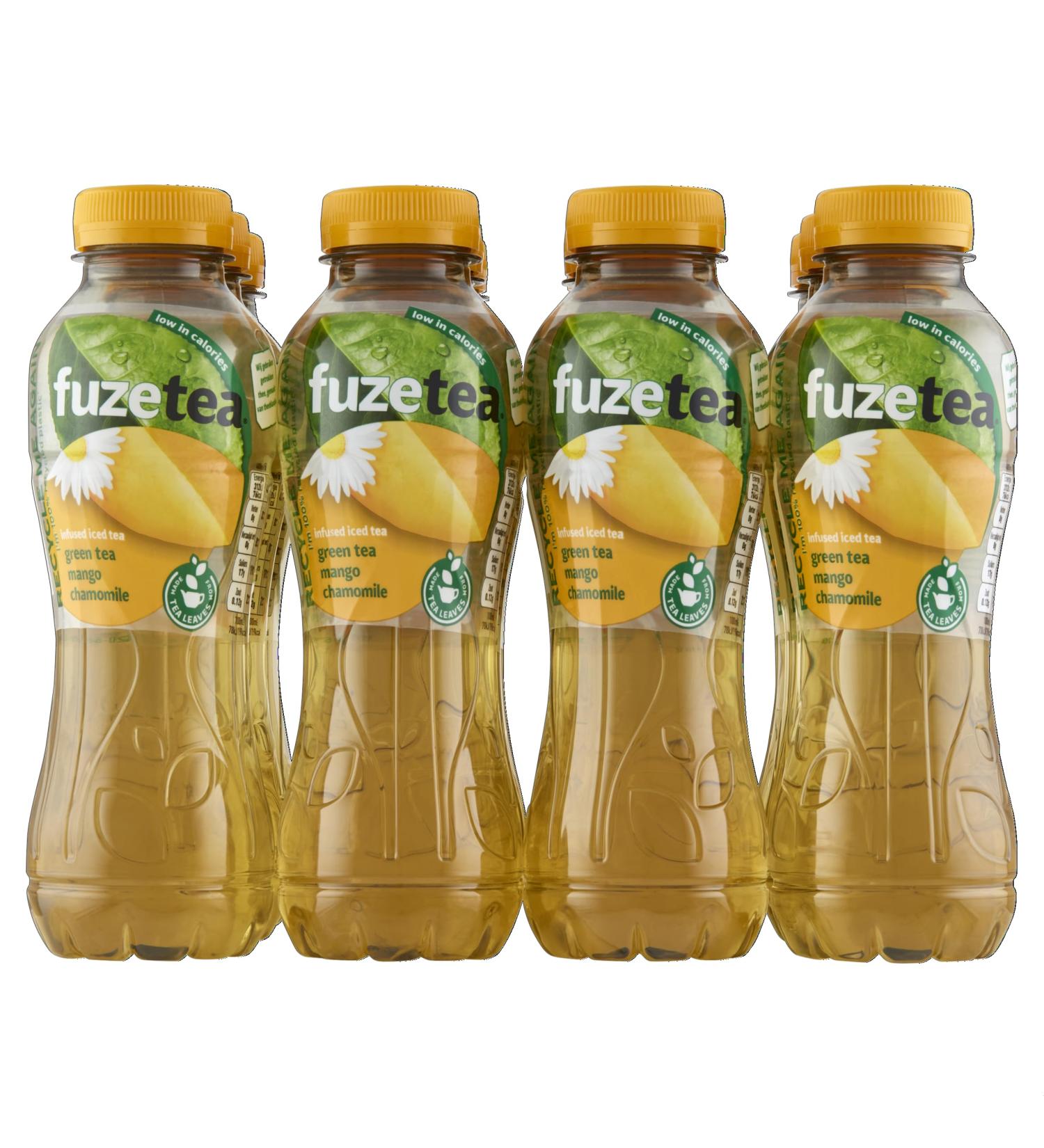 Fuze Tea Green Mango Chamomile Pet 12 x 40 cl