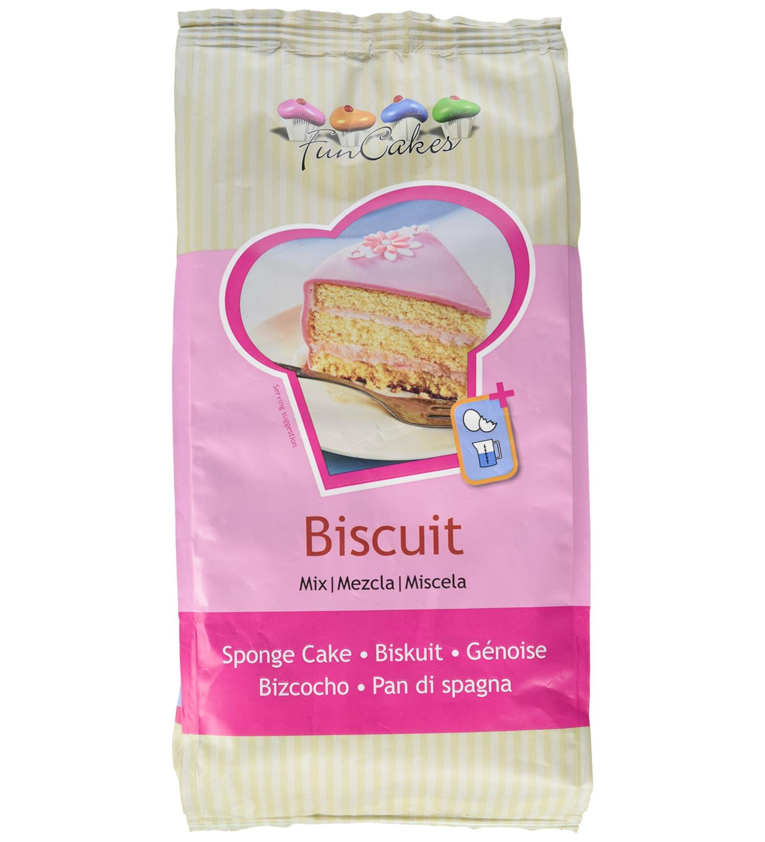 Funcakes Mix for Biskuit Deluxe 1kg - Premium Baking Mix for Irresistible Biscuits | International Shipping Available - Buy Online on GoSupps.com