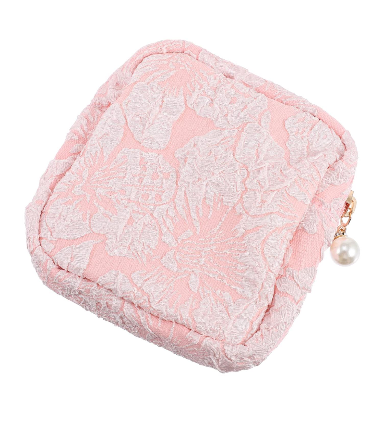 Lurrose Women s Storage Bag for Tampons & Hygiene Products - Cotton Baby Pink 11x11x3cm - Perfect for Menstruation & Travel - Buy Online on GoSupps.com