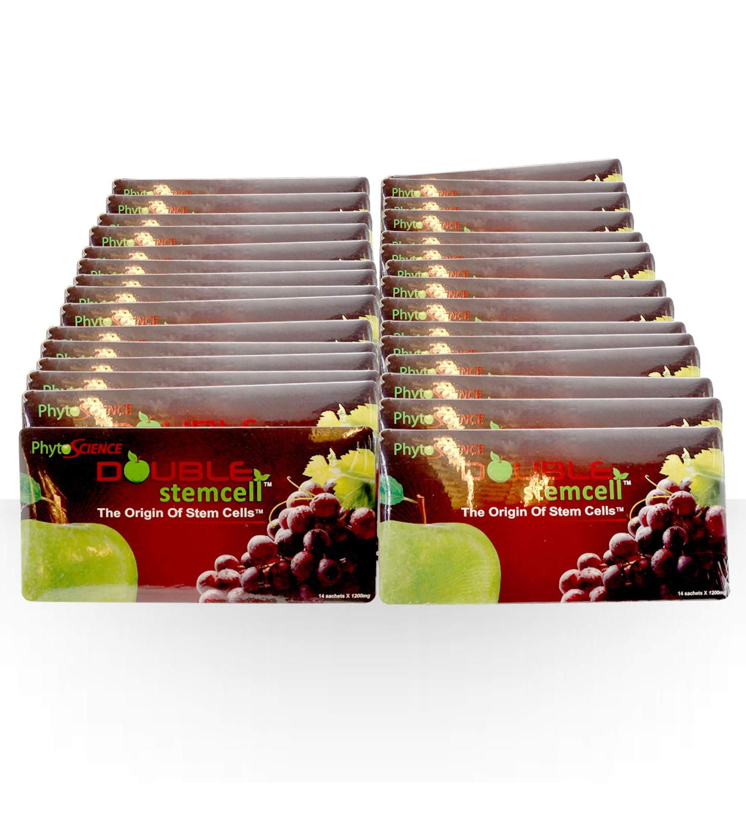 PHYTO SCIENCE PhytoScience Lot de 30 cellules souches double cellule souche Pomme raisin Anti- ge Boost Immunitaire Antioxydant R duit les rides et ridules - Buy Online on GoSupps.com