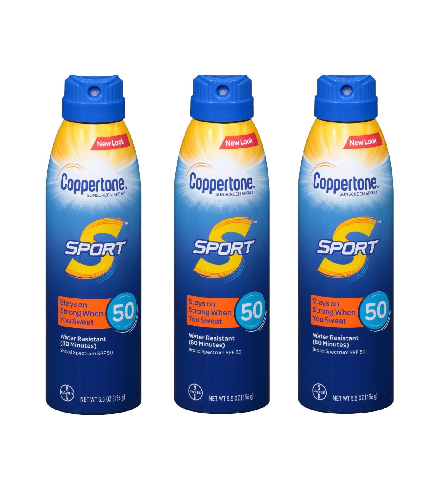 Coppertone Sport Continuous Spray SPF 50 Bonus Size - 6.9 oz - Buy Online on GoSupps.com