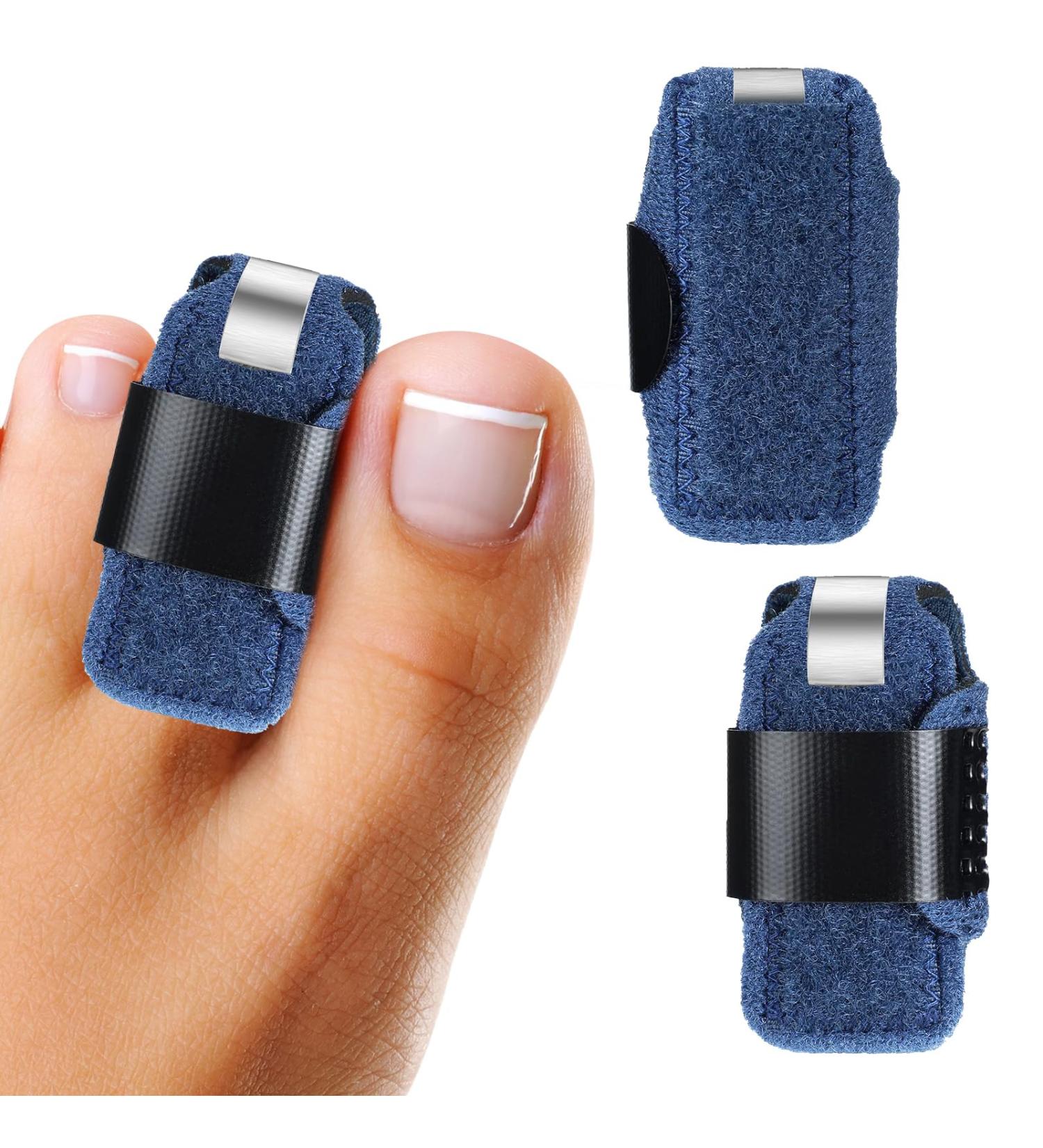 Linxiu 2-Piece Toe Rail Hammer & Toe Extenders for Broken & Claw Toes - Smooth Support for Toe Alignment | International Shipping Available - Buy Online on GoSupps.com