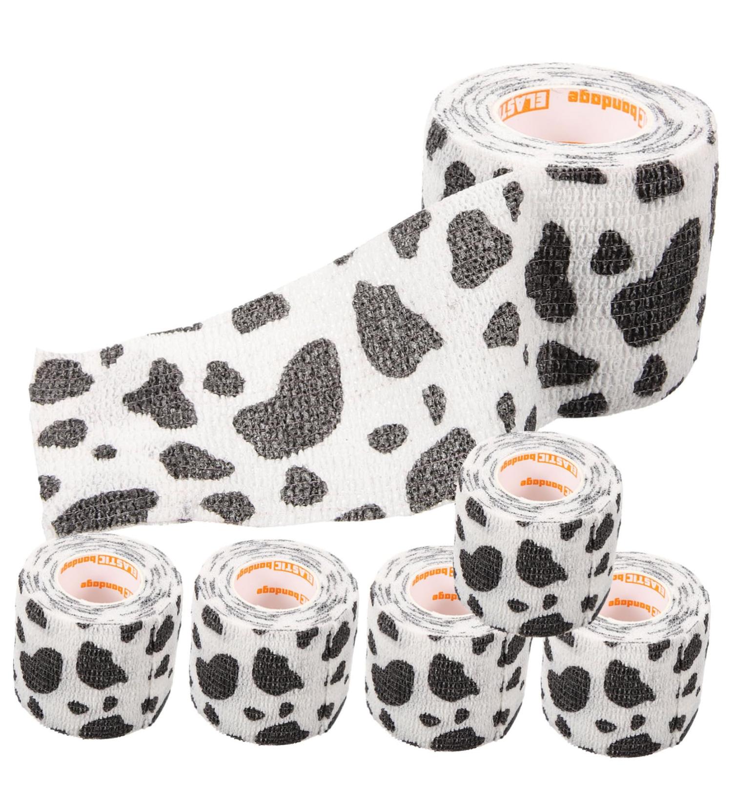 BESPORTBLE 6 Rolls Self-Adhesive Dog Bandages | Colorful Pet Wraps for Wound Care | Convenient Vet Tape for Cats & Dogs - Buy Online on GoSupps.com