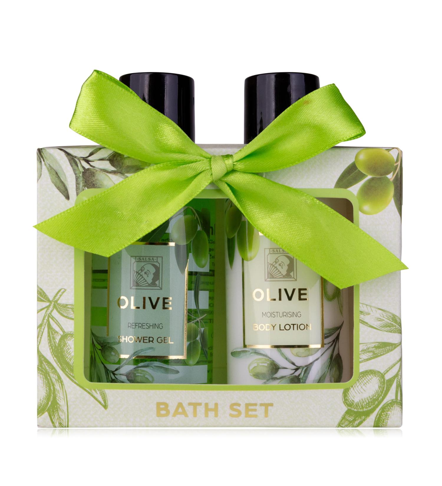 Accentra Women's Shower Set Gift - Olive Shower Gel & Body Lotion in Elegant Box | Perfect for Birthdays Valentine's Day & Christmas - Buy Online on GoSupps.com