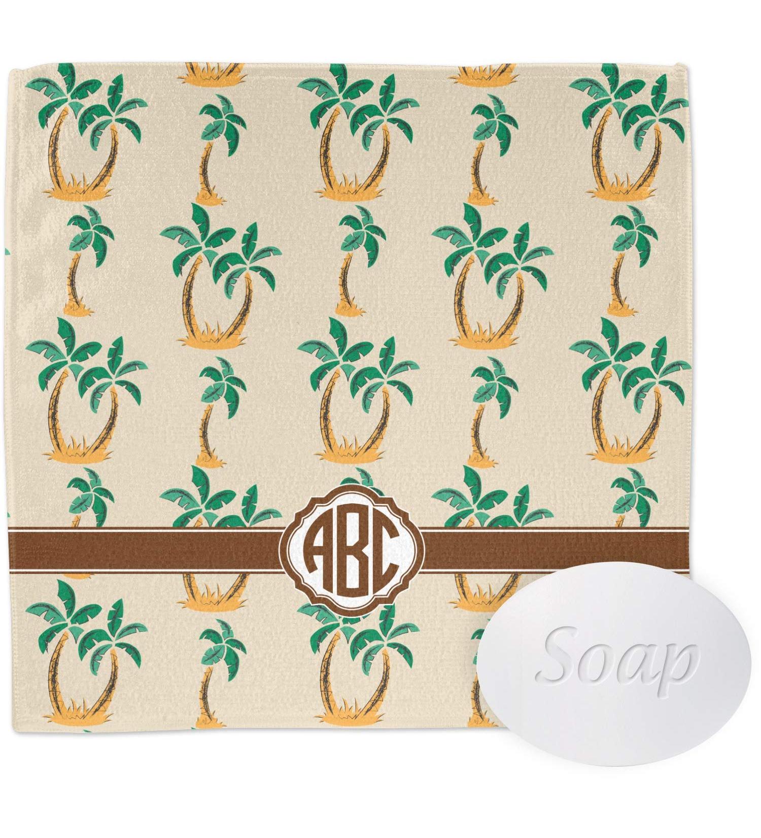 YouCustomizeIt Personalized Palm Trees Washcloth
