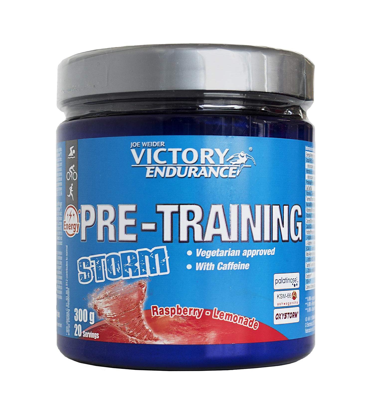  VICTORY ENDURANCE Pre-Training Storm Raspberry-Lemonade 300 Gr - Buy Online on GoSupps.com