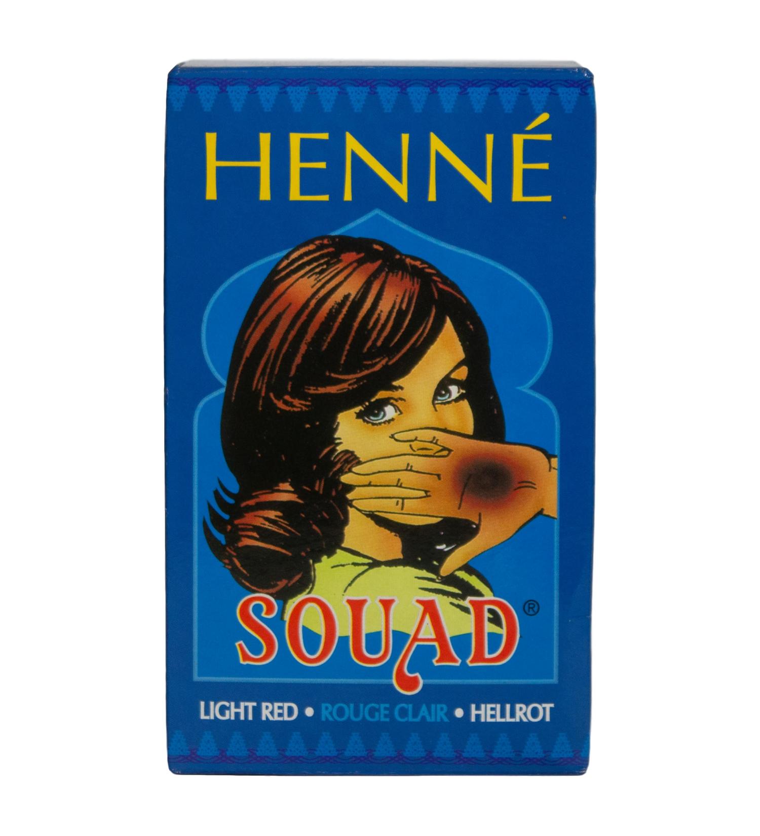 Hennedrog Henna Souad Coloration pour cheveux base de plantes Rouge clair 90 g rouge clair 90 g (Lot de 1) - Buy Online on GoSupps.com