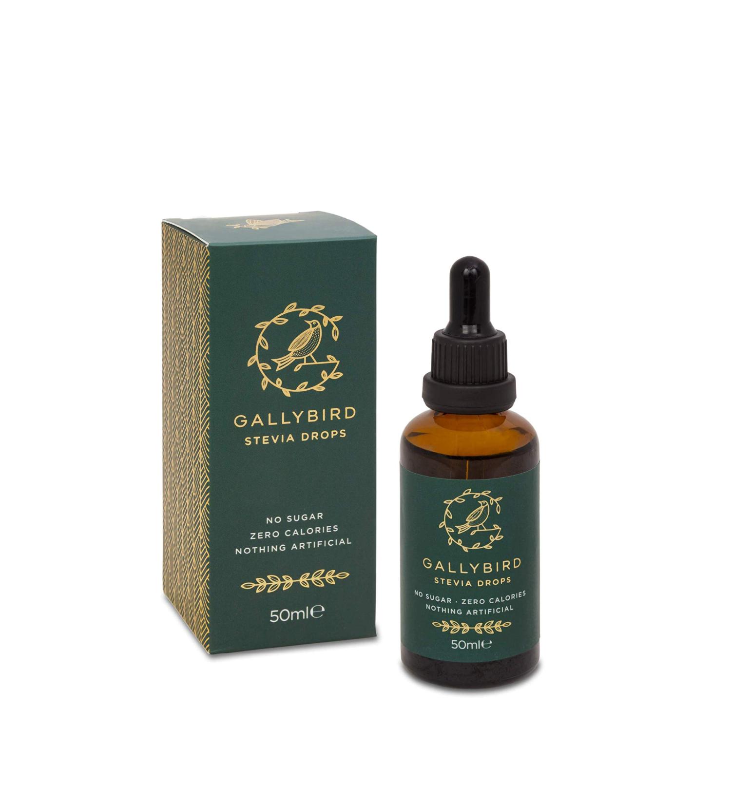 Gallybird Stevia Drops 50ml - Calorie-Free Sugar Alternative - Buy Online on GoSupps.com