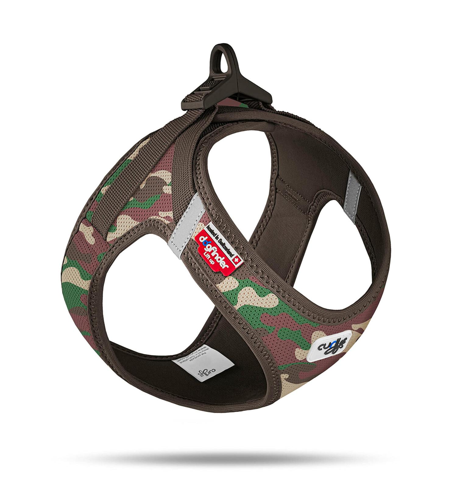Curli Air-Mesh Camo Vest Harness - Adjustable Clasp for Large Dogs | International Shipping - Buy Online on GoSupps.com