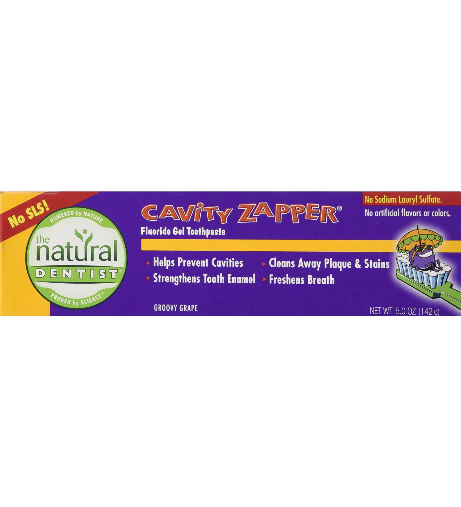 Buy Natural Dentist Kids Cab Zap Grape Toothpaste 5oz 2pk - International Shipping Available - Buy Online on GoSupps.com