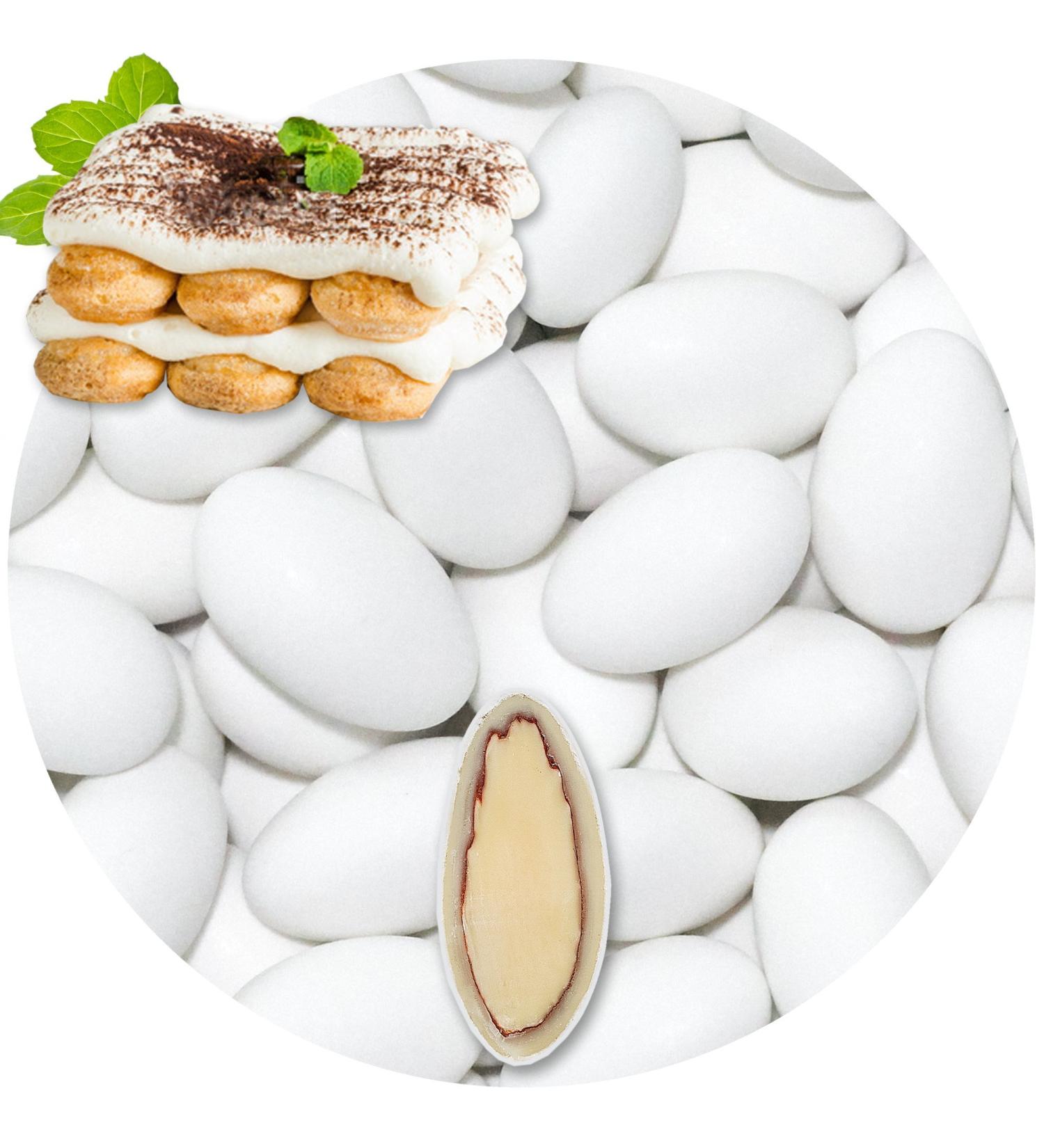 Premium 0.5kg Tandel Tiramisu Chocolate Almonds - Elegant Wedding & Baptism Guest Gifts | International Shipping - Buy Online on GoSupps.com