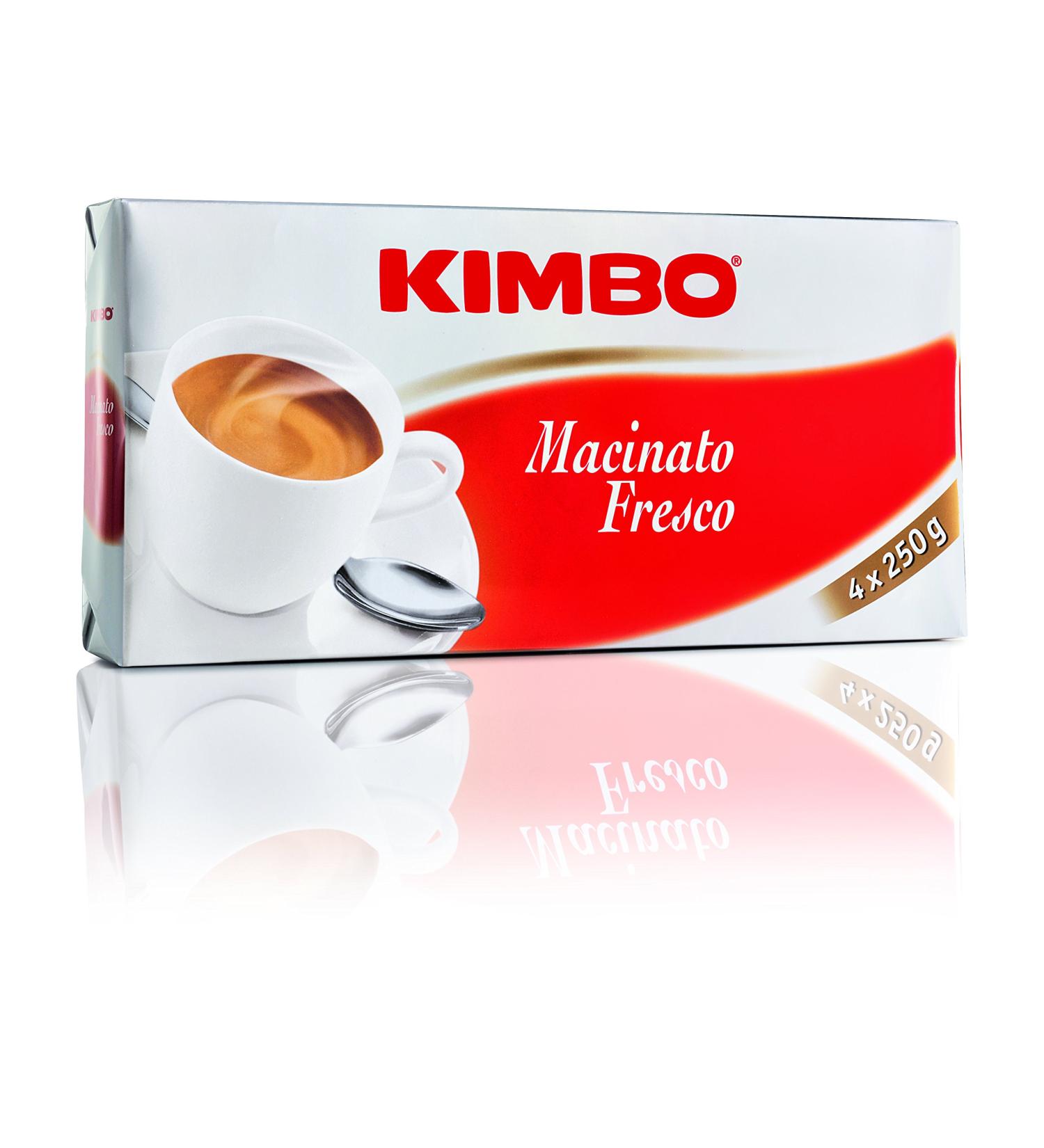  Kimbo Kimbo Fresco Ground Coffee - Pack of 4 x 250 g - Buy Online on GoSupps.com