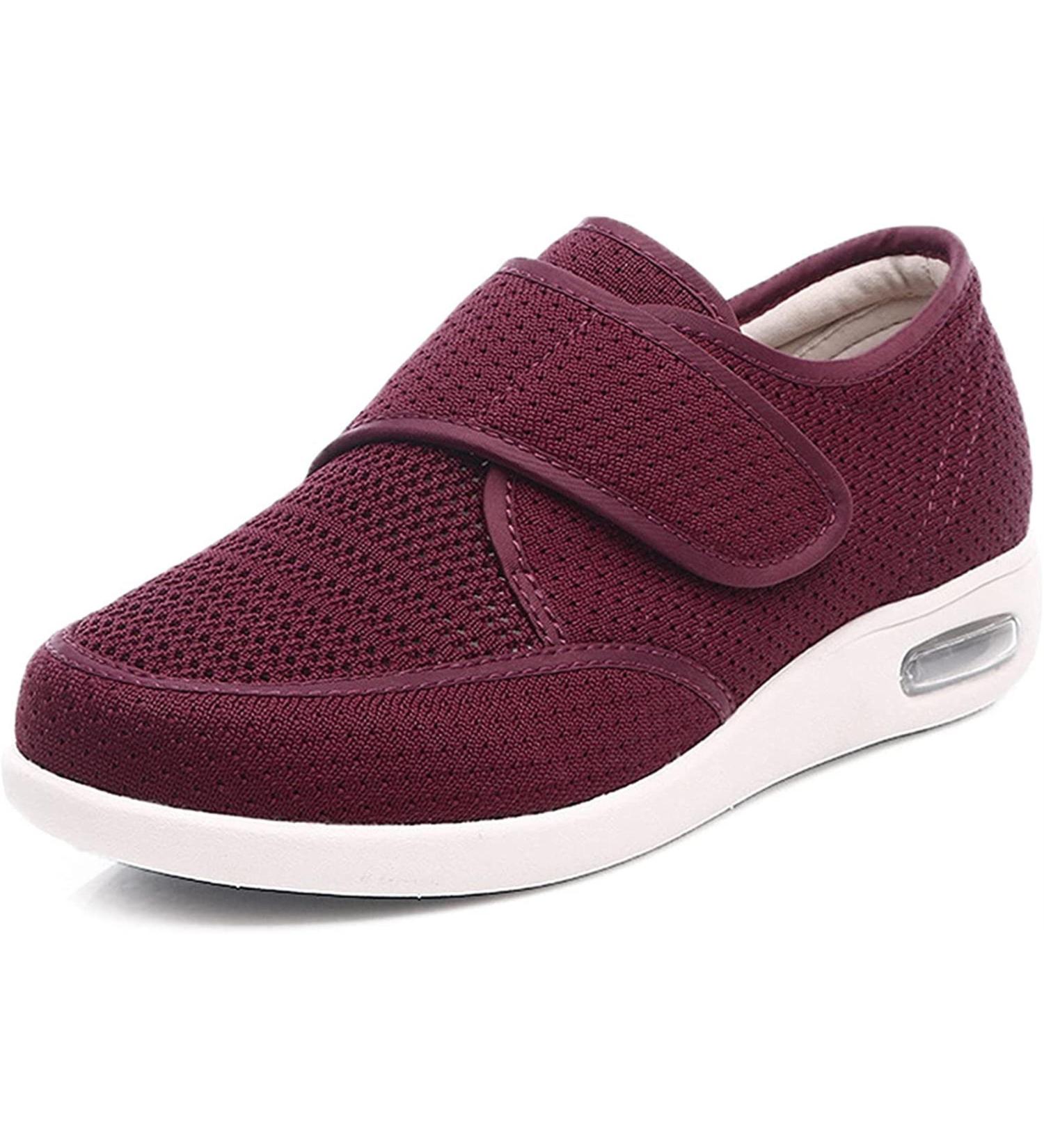 DITESABE Womens Wide Fit Diabetic Home Shoes - Cozy Arthritis & Edema Relief - Buy Online on GoSupps.com