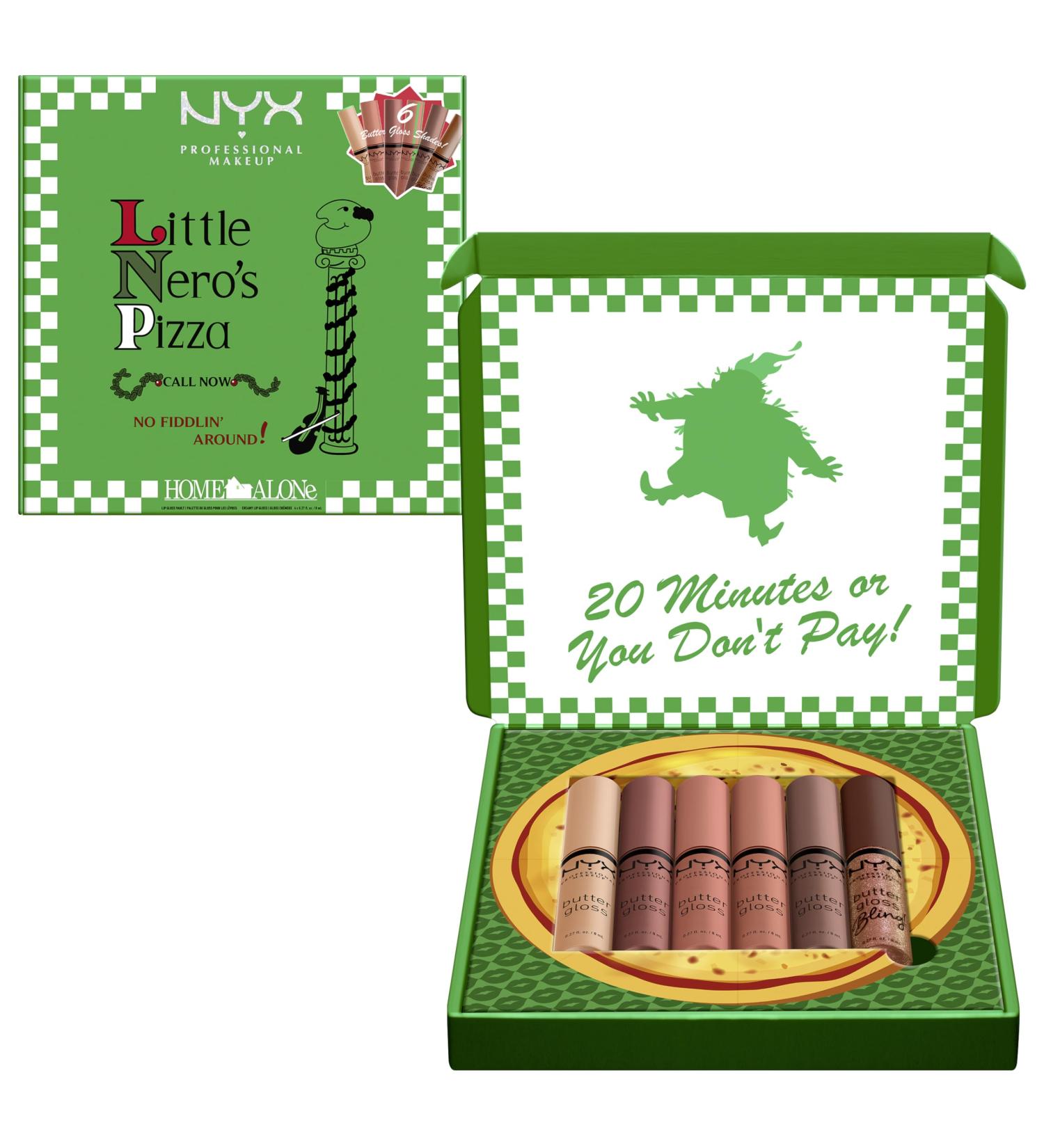 NYX Professional Makeup Home Alone Butter Gloss Pizza Vault Nude - Buy Online on GoSupps.com