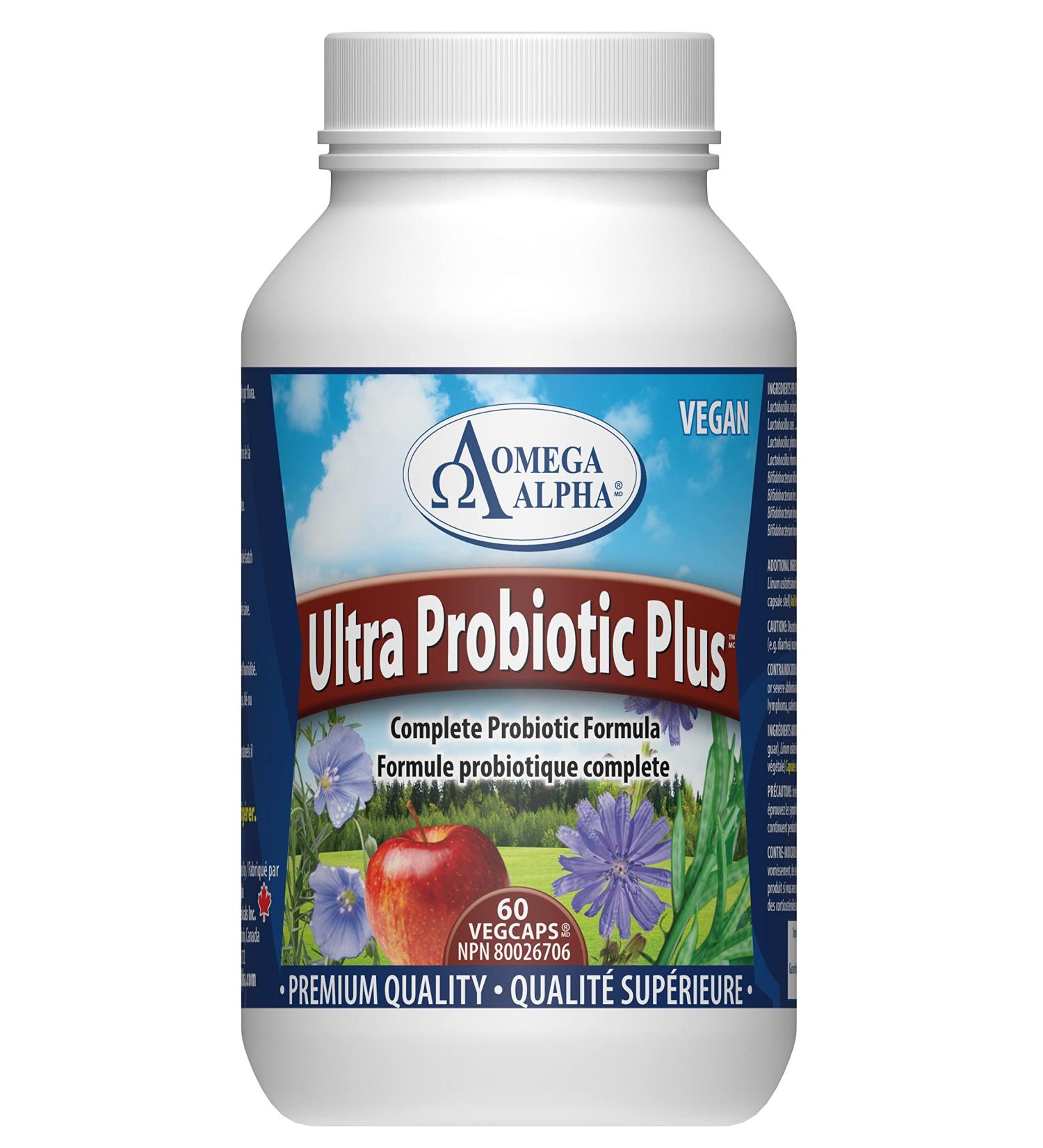 Omega Alpha Ultra Probiotic Plus 60s - Buy Online on GoSupps.com