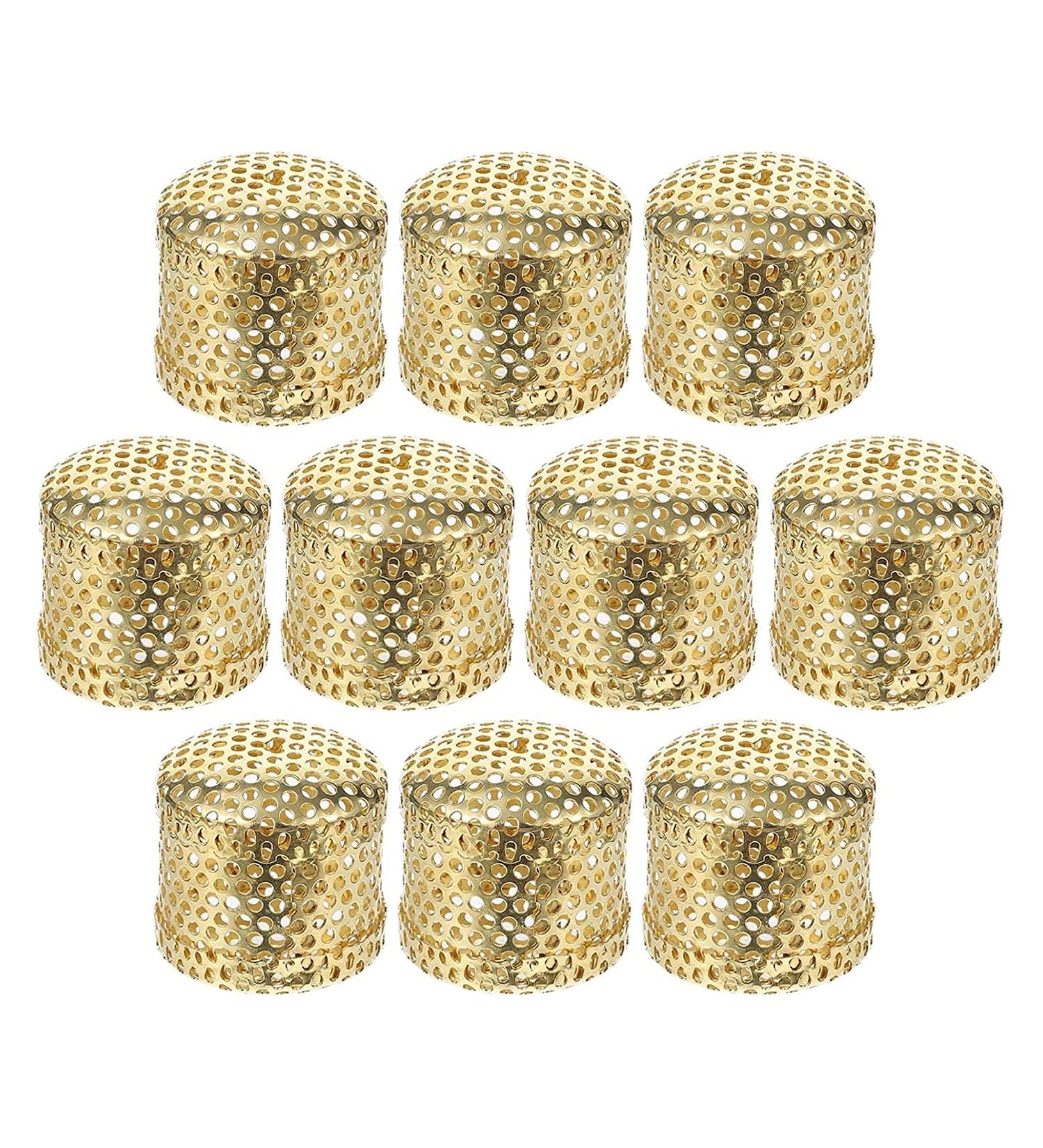 FARUTA Copper Moxa Box for Moxibustion Therapy | Portable Moxa Stick Cans | 10pcs Anti-Ash Net - Buy Internationally - Buy Online on GoSupps.com