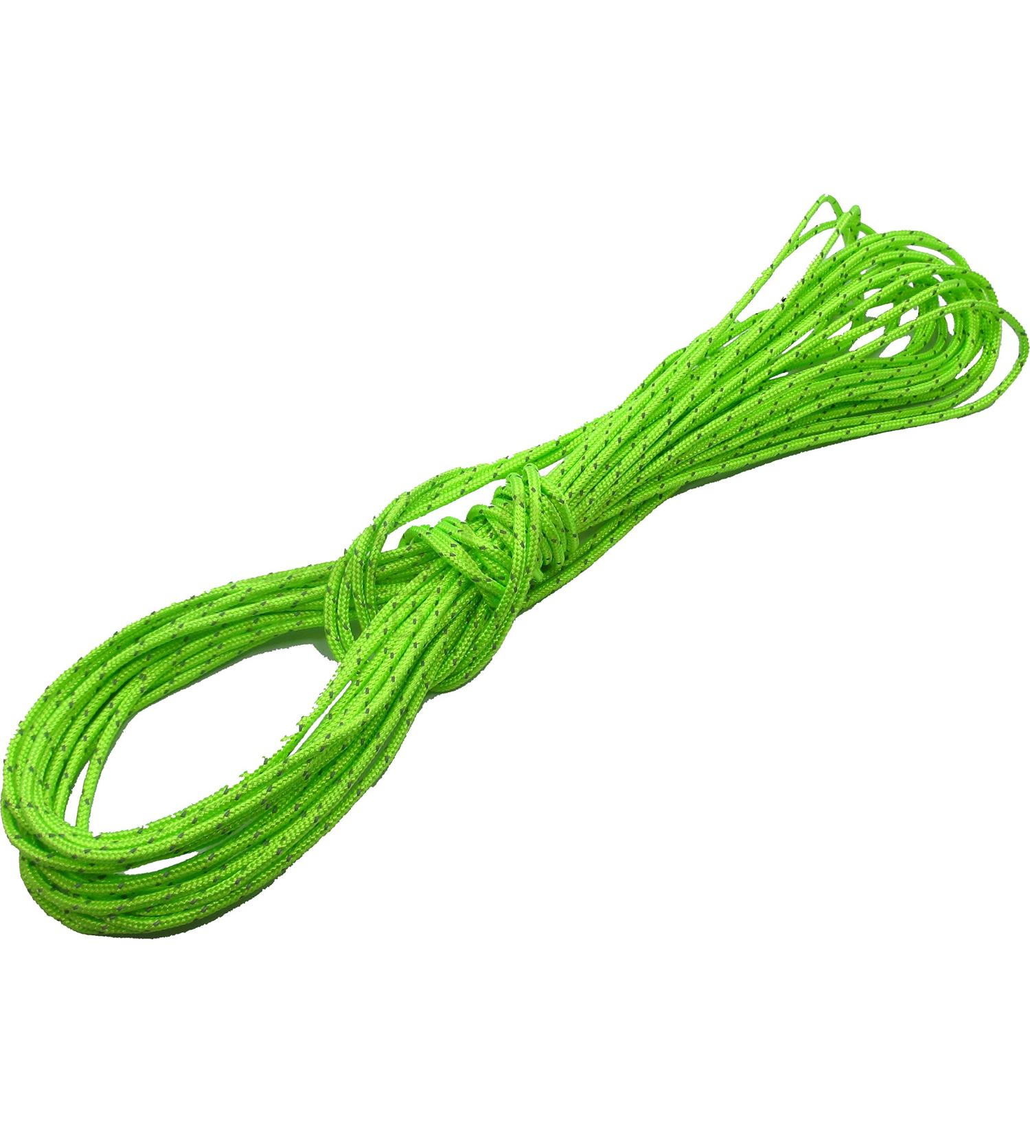 Ultra Light 2mm Dyneema Reflective Tent Guy Guide Rope - 200kg Breaking Strain - Ideal for Sailing, Yachting, Cruising, Racing, Kite Surfing - 15 Meters - Buy Online on GoSupps.com